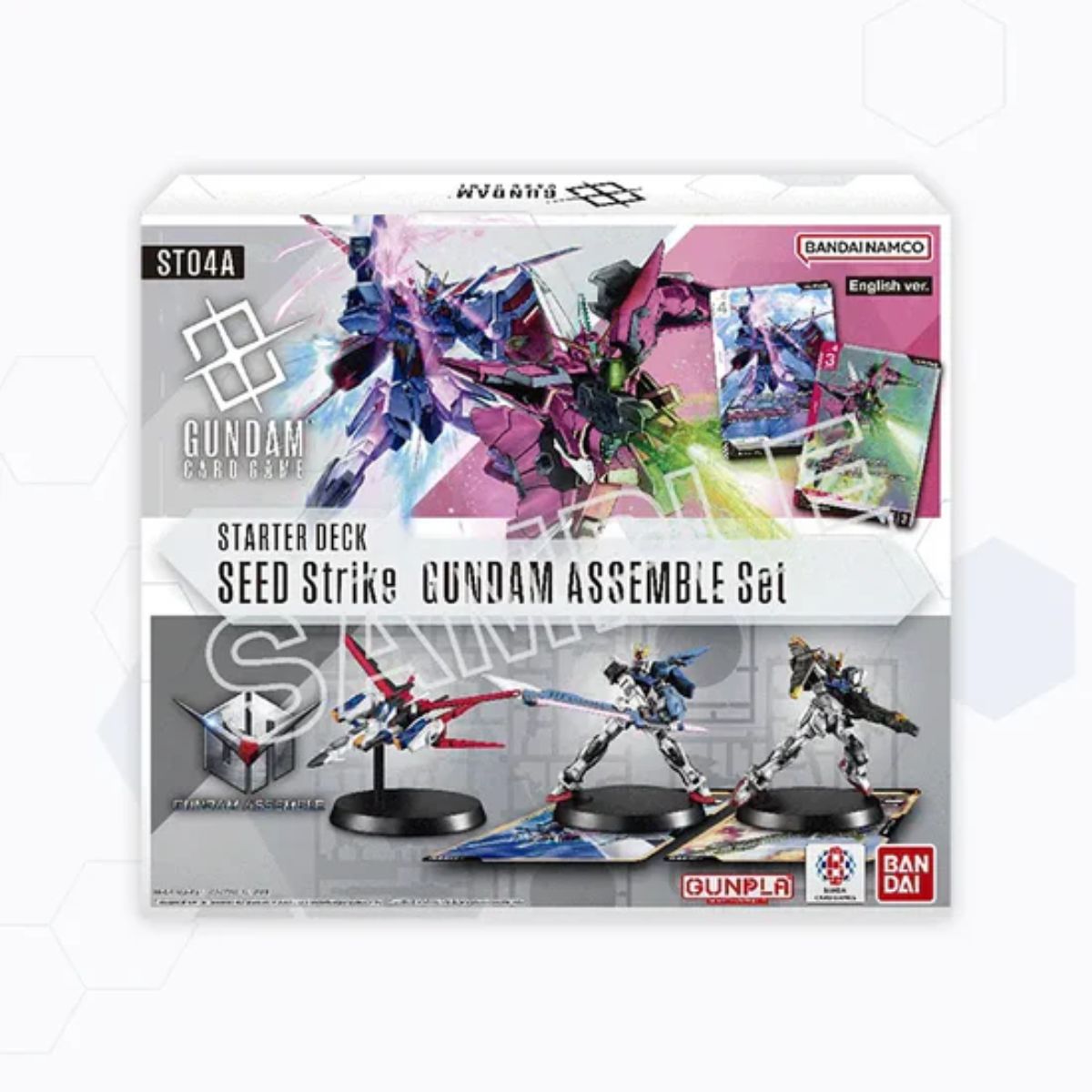 Gundam SEED Strike ST04A Starter Deck Set Englisch