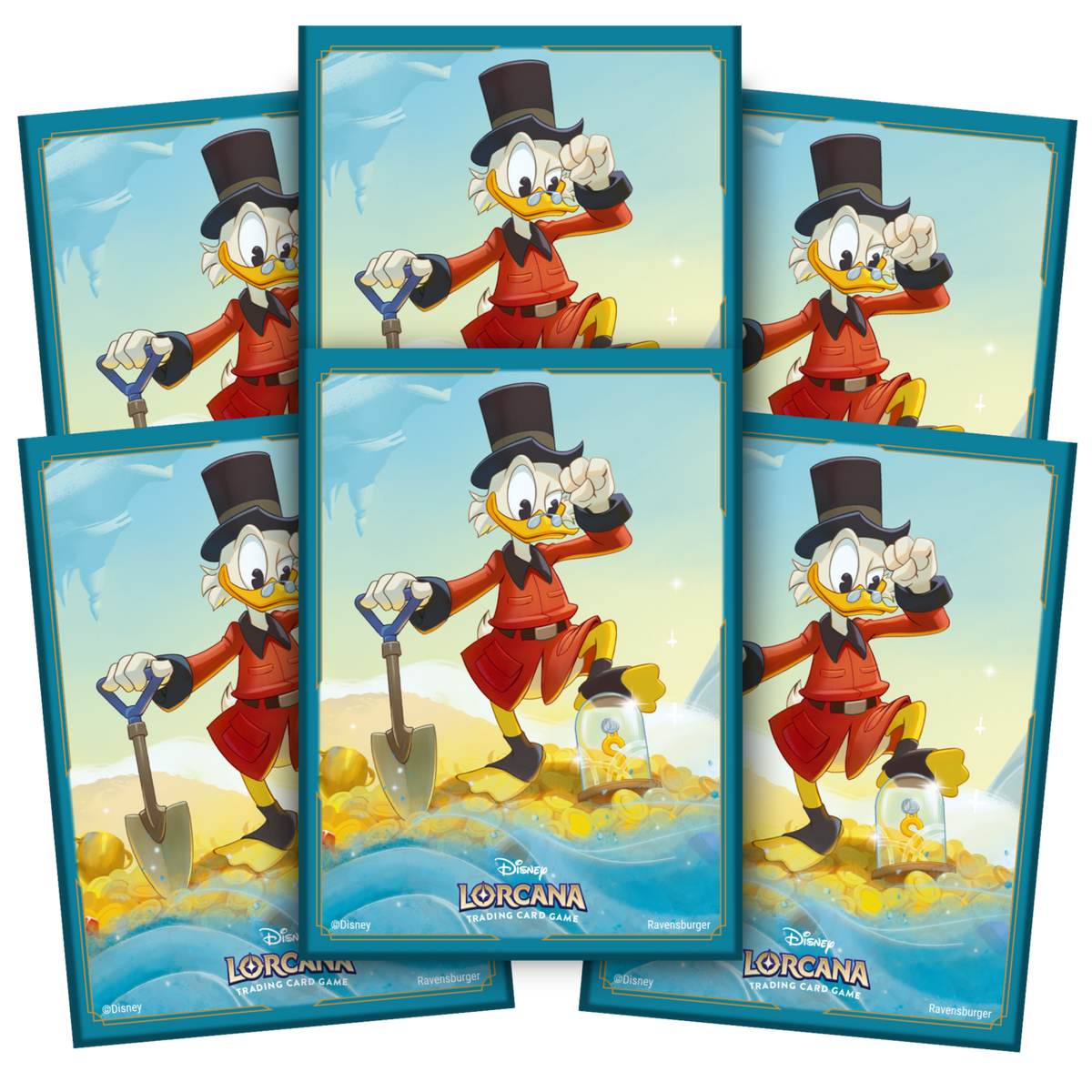 Disney Lorcana - Kartenhüllen Dagobert Duck