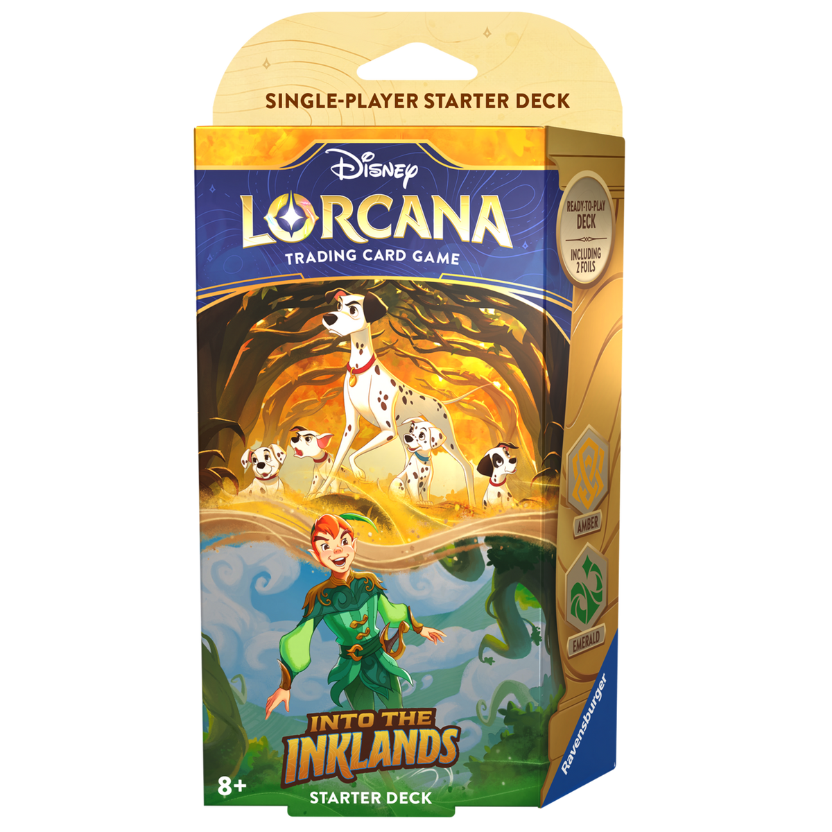 Disney Lorcana - Into the Inklands Starter Deck - Pongo and Peter Pan - EN