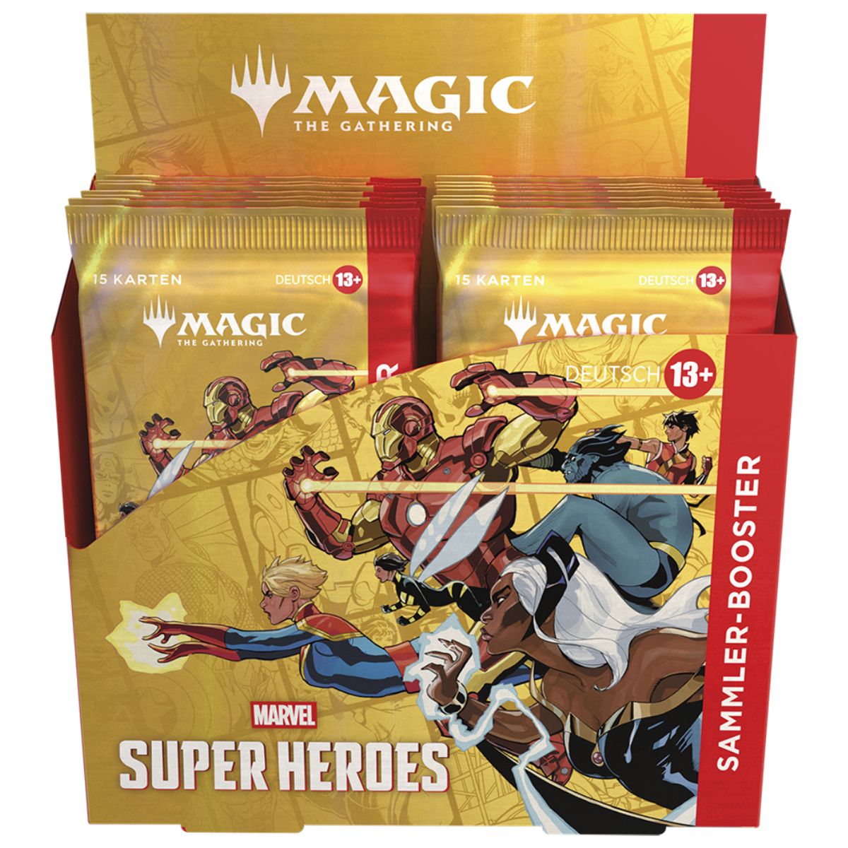 Magic: The Gathering Marvel Super Heroes Collector Booster Display Deutsch
