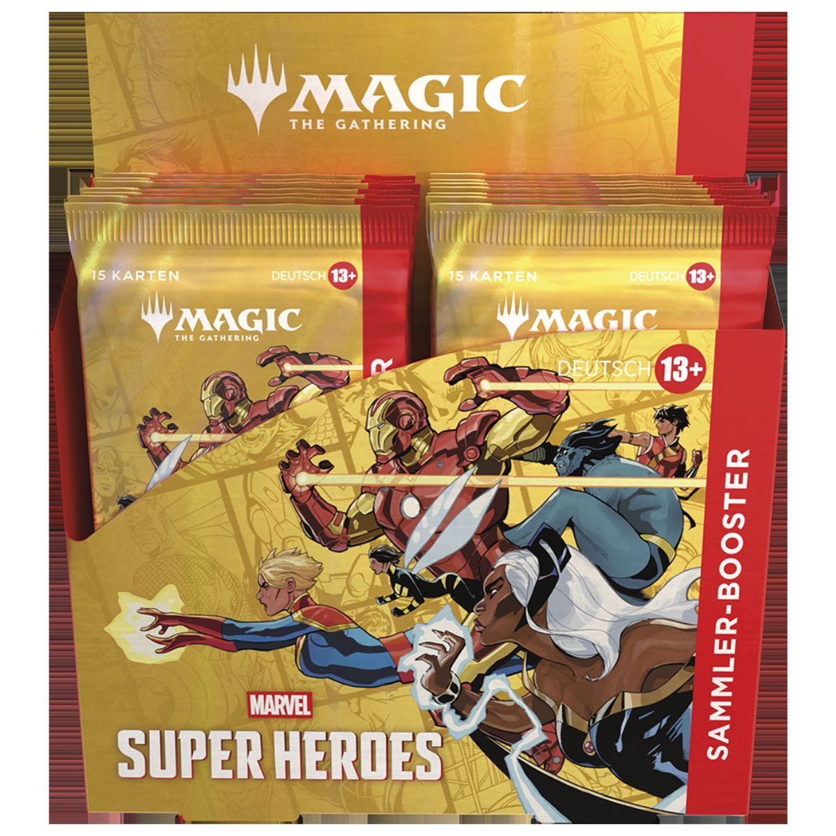 Magic: The Gathering Marvel Super Heroes Collector Booster Display Englisch