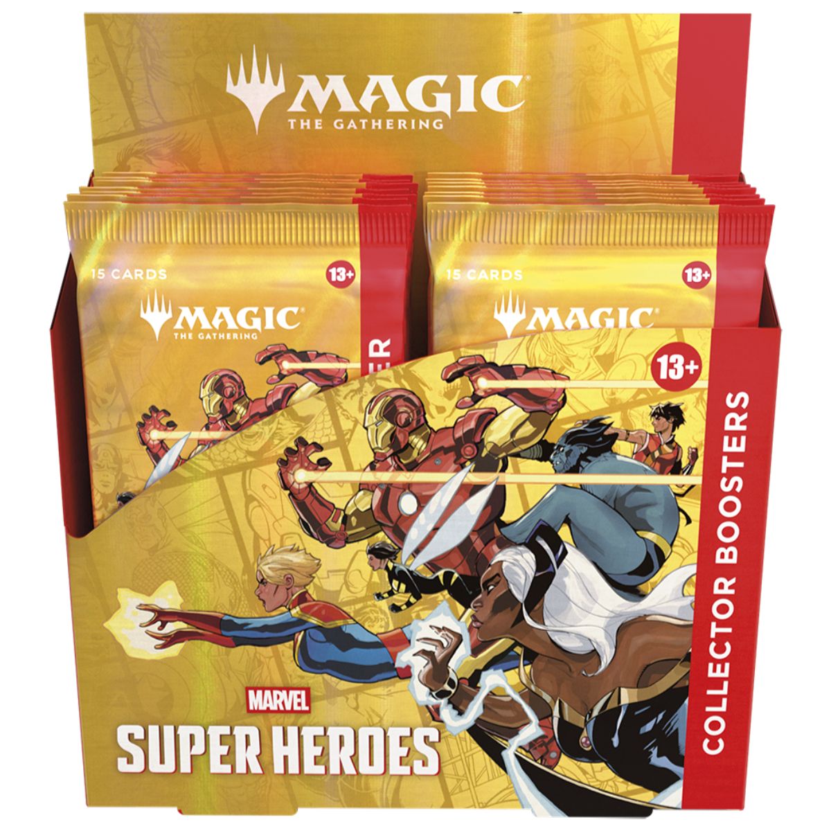 Magic: The Gathering Marvel Super Heroes Collector Booster Display Englisch