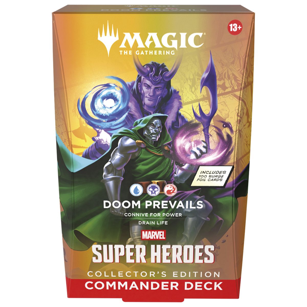Magic: The Gathering Marvel Super Heroes Doom Prevails Commander Deck Collector's Edition Englisch