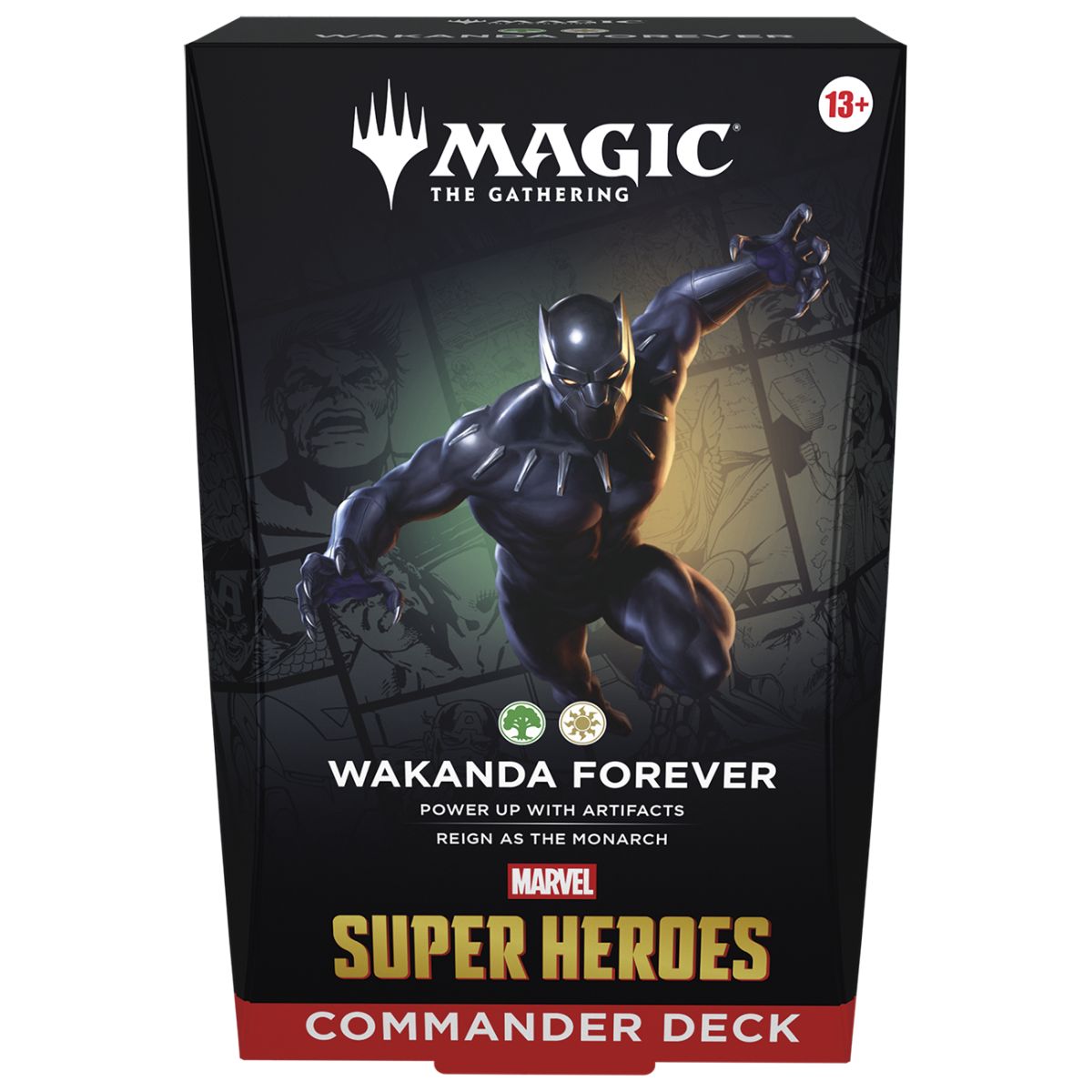 Magic: The Gathering Marvel Super Heroes Wakanda Forever Commander Deck Englisch