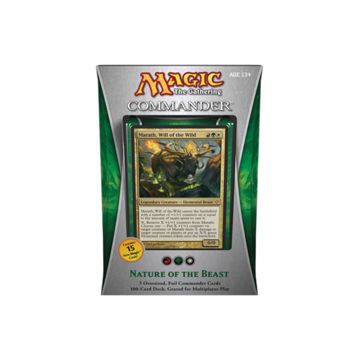 Magic: The Gathering Nature of the Beast Commander Deck 2013 Englisch