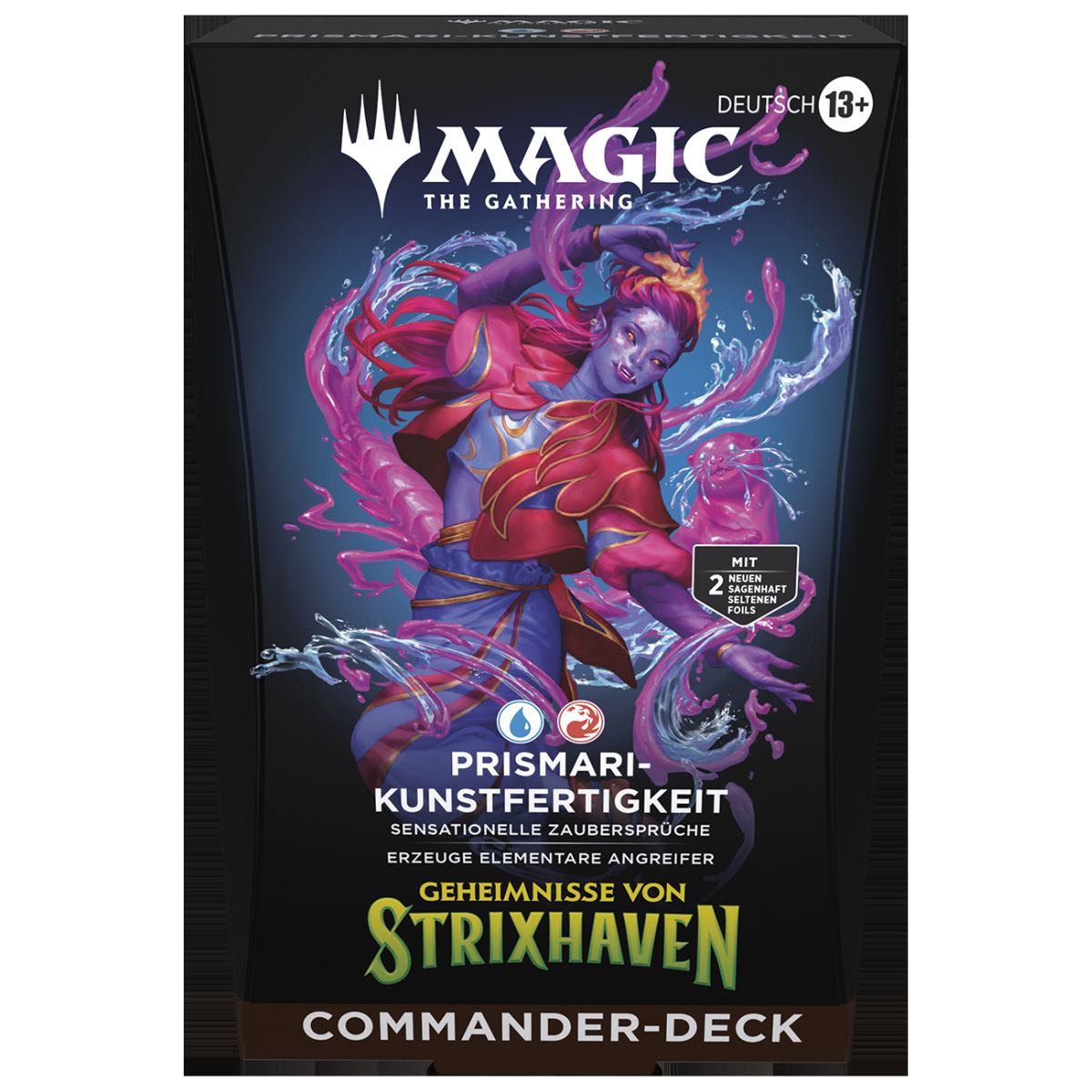 Magic: The Gathering Geheimnisse von Strixhaven Prismari Kunstfertigkeit Commander Deck Deutsch