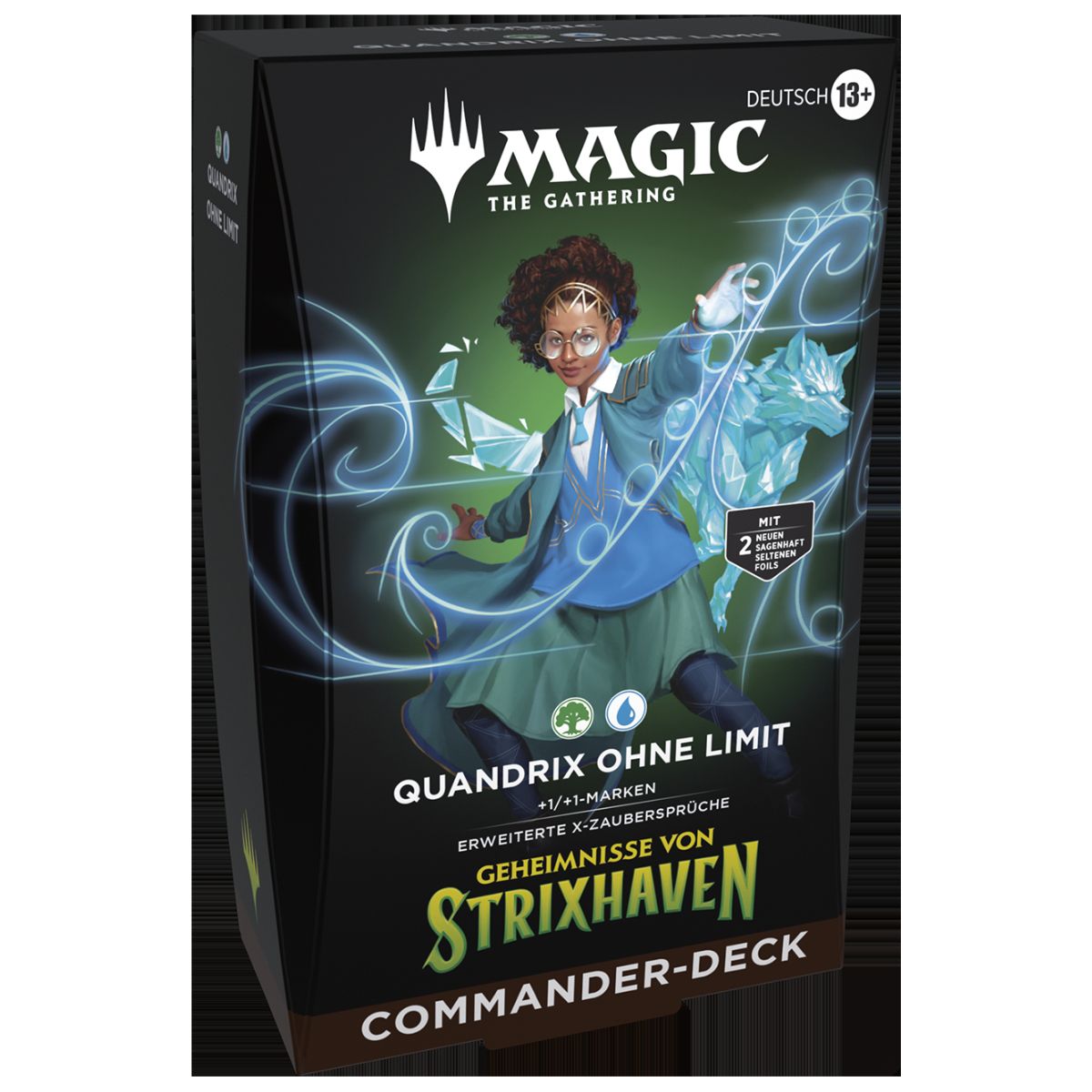 Magic: The Gathering Secrets of Strixhaven Quandrix Unlimited Commander Deck Englisch