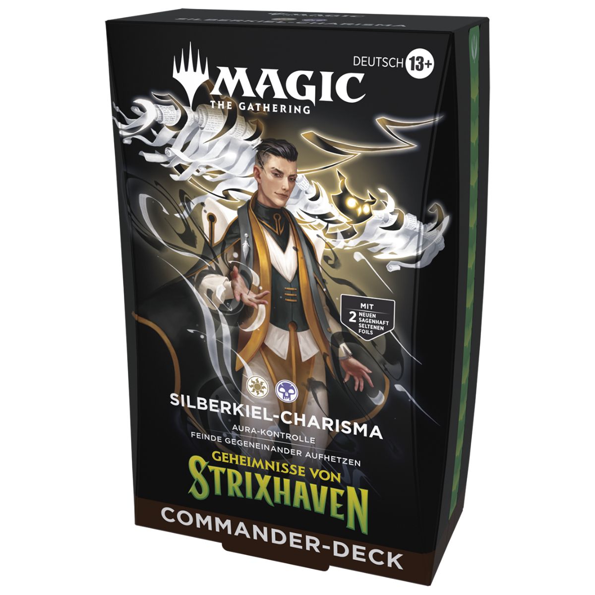 Magic: The Gathering Secrets of Strixhaven Silverquill Influence Commander Deck Englisch