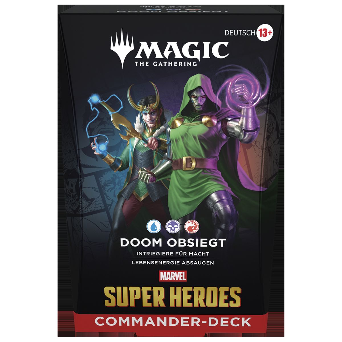 Magic: The Gathering Marvel Super Heroes Doom Prevails Commander Deck Englisch