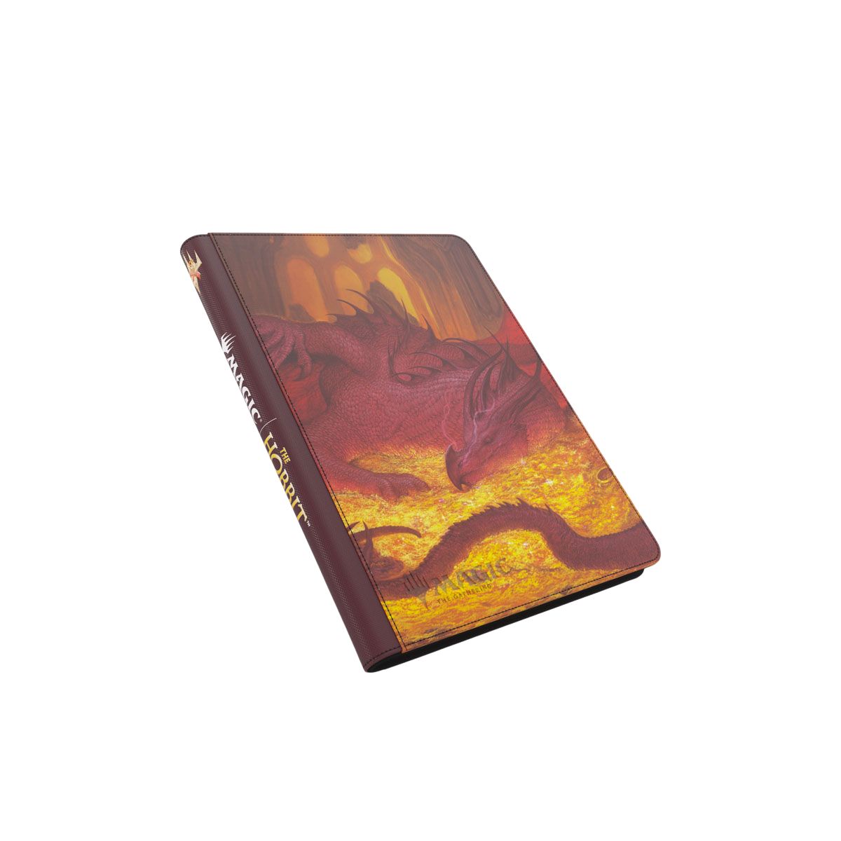 Gamegenic Magic: The Gathering The Hobbit Zip-Up Album 18-Pocket Smaug's Mox Amber