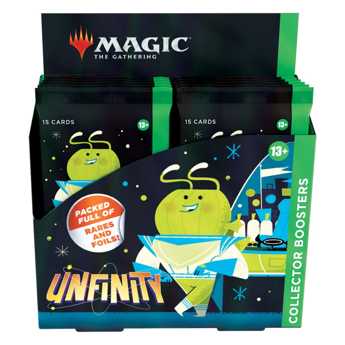Magic: The Gathering Unfinity Collector Booster Display (12 Packs) Englisch