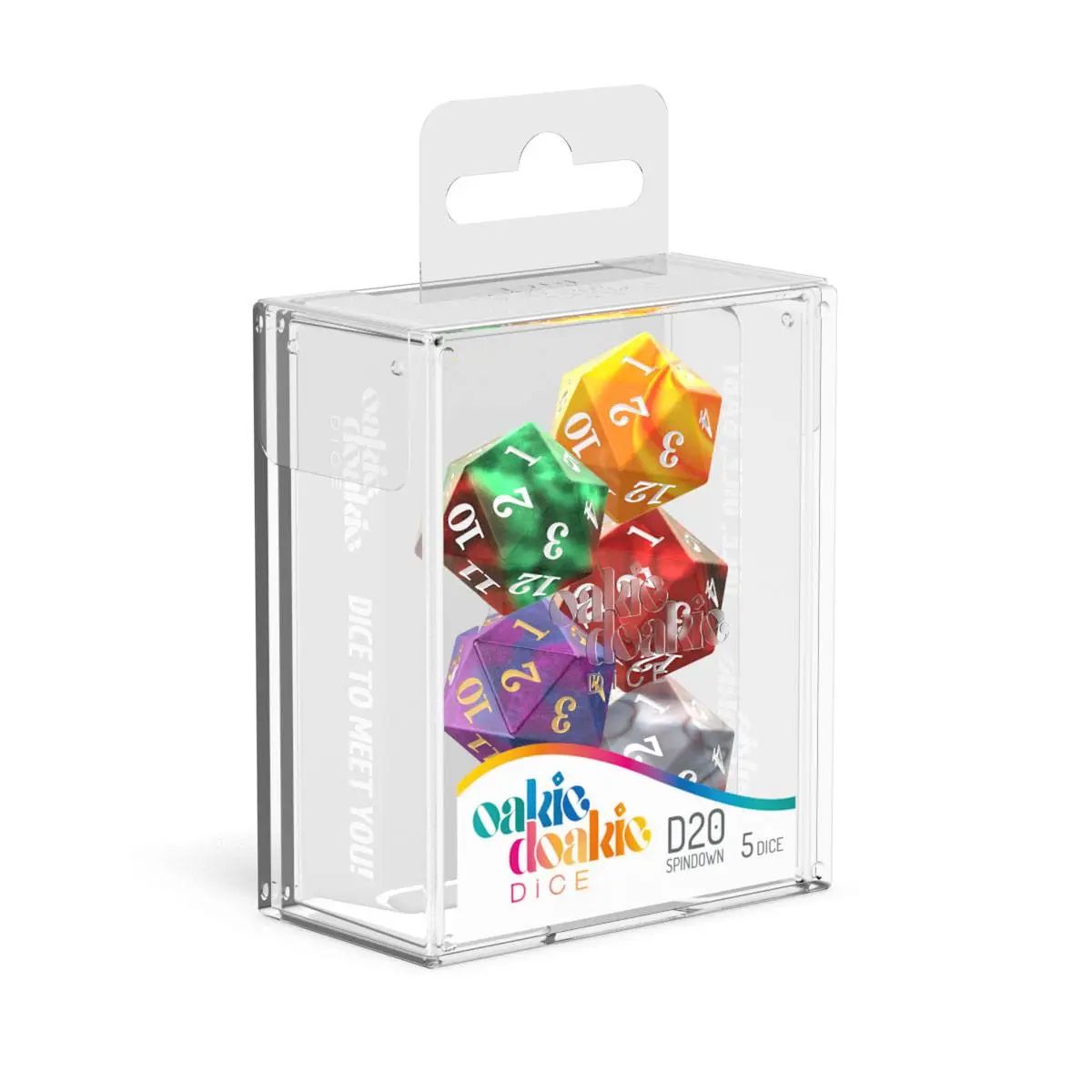 Oakie Doakie Dice W20 Würfel 22 mm Gemidice Würfelset
