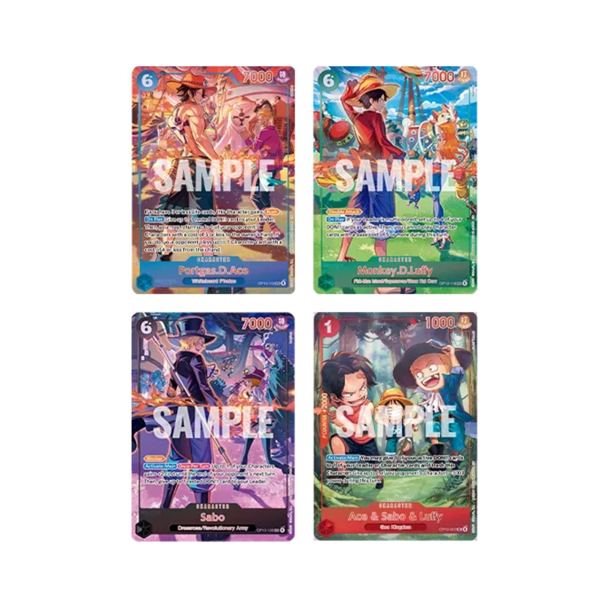 One Piece Card 3rd Anniversary Set Englisch