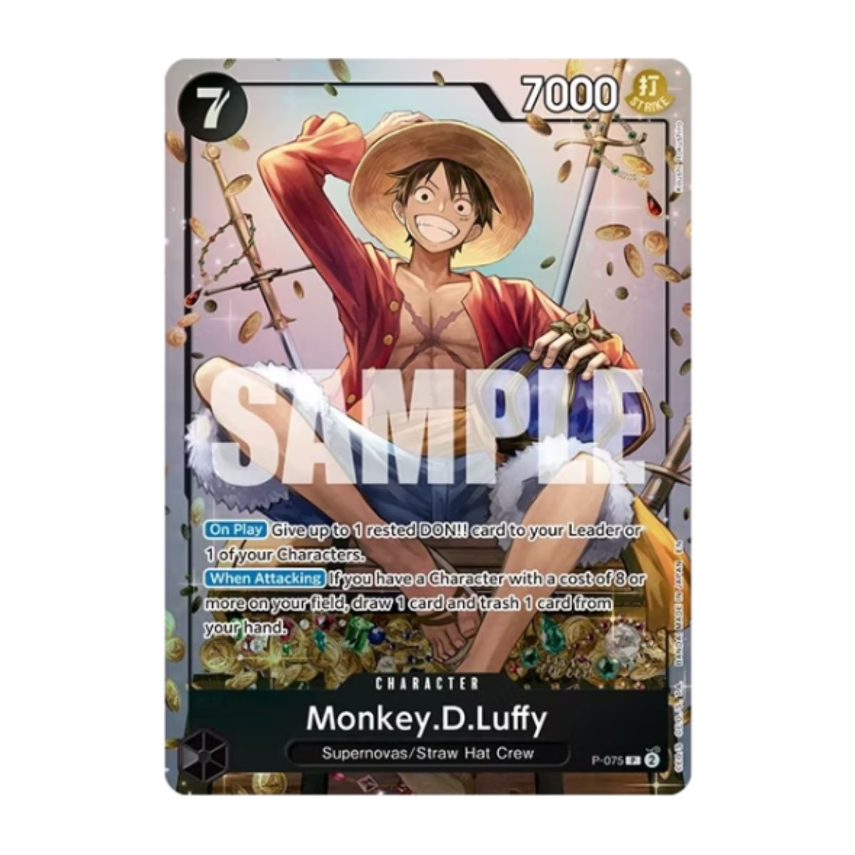 One Piece Card Game Tin Pack Set Vol.2 TS02 Monkey D. Luffy Englisch