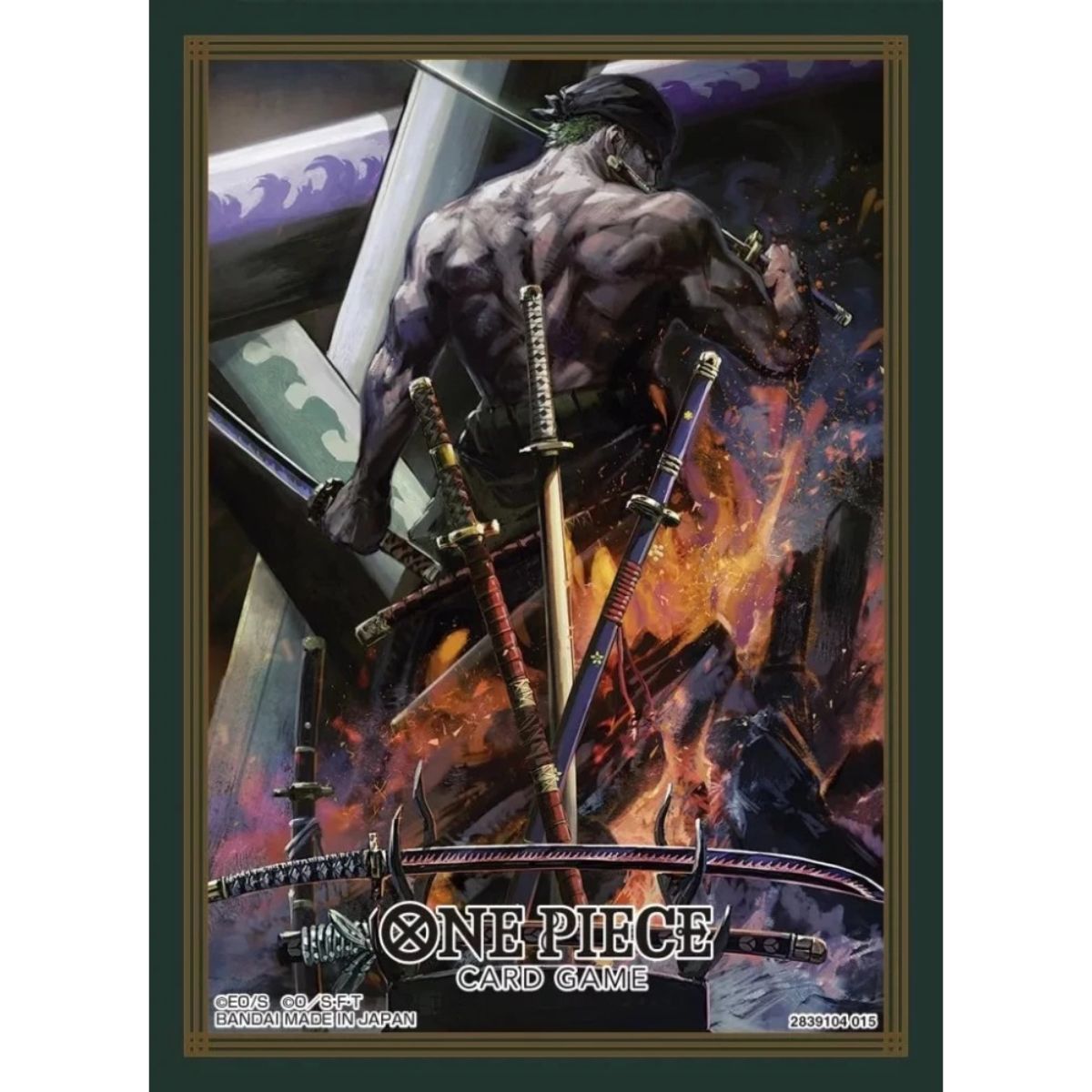One Piece Card Game Zoro Sleeves (70 Stück)