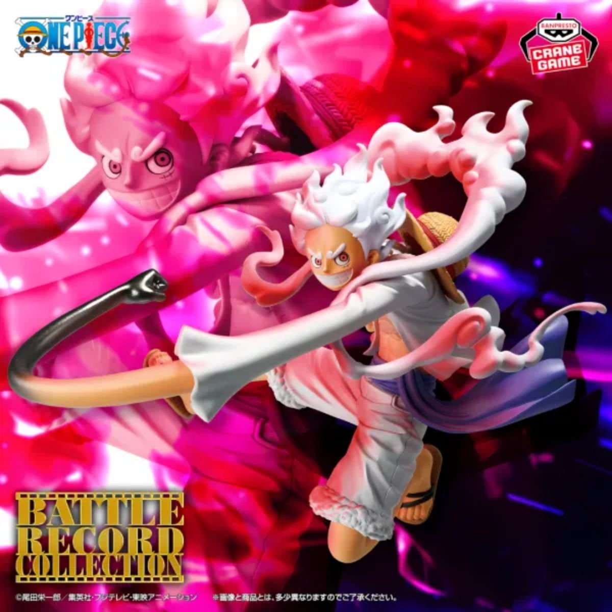 One Piece Monkey D. Luffy Gear 5 Battle Record Collection 13cm