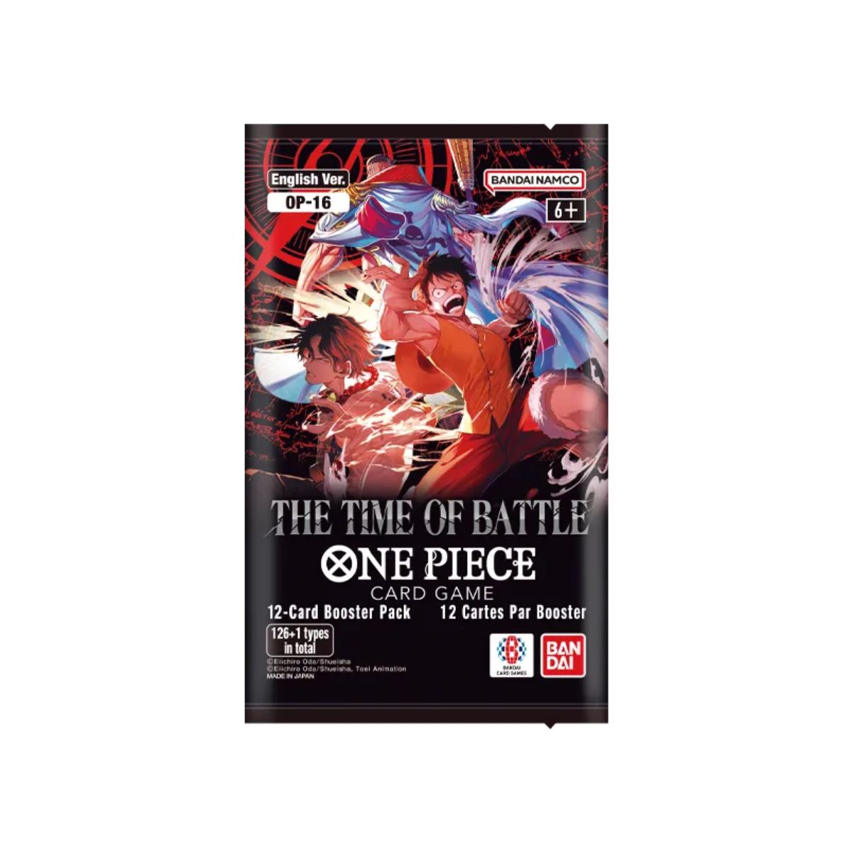 One Piece OP16 The Time of Battle Booster Englisch