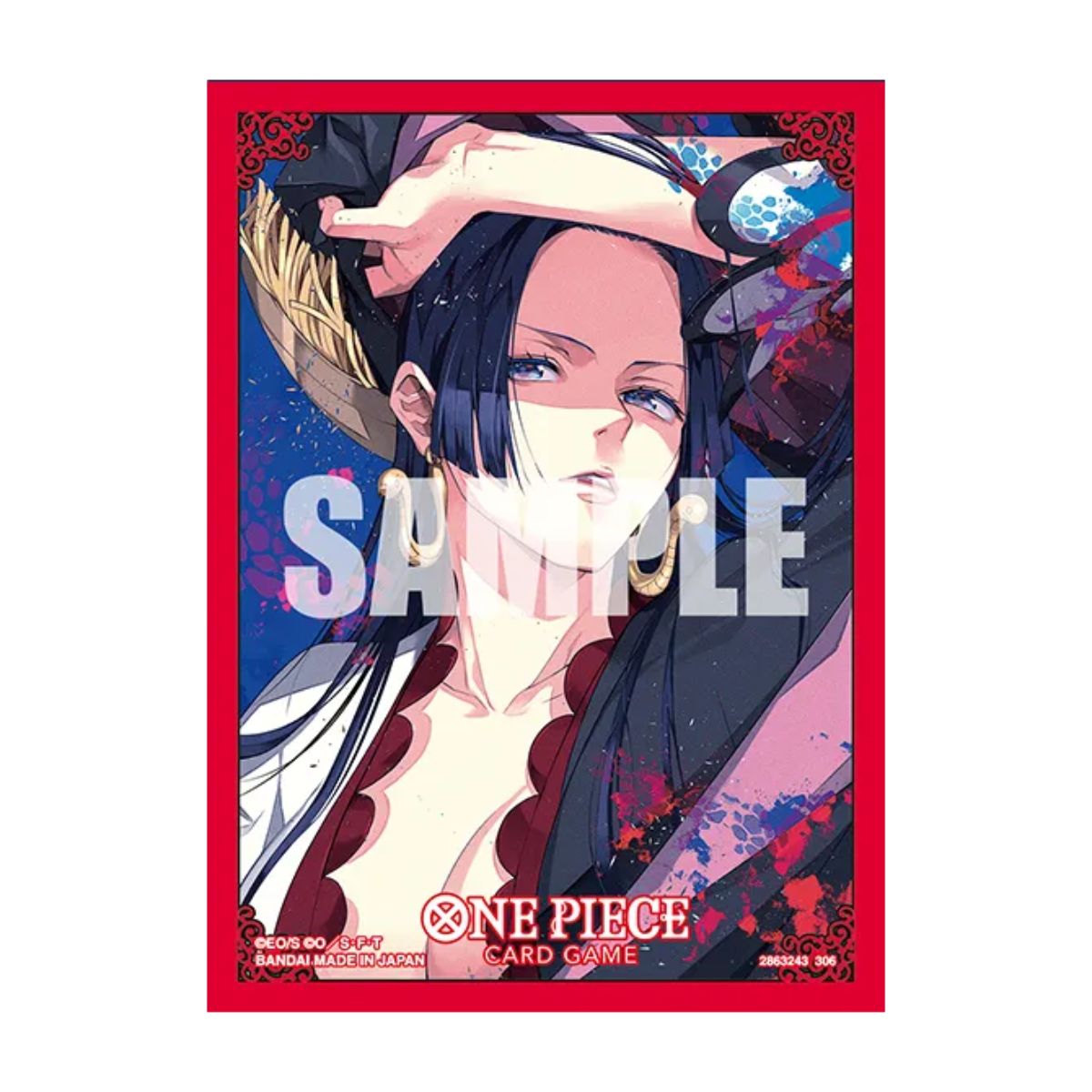 One Piece Official Card Sleeves 16 (70) Boa Hancock