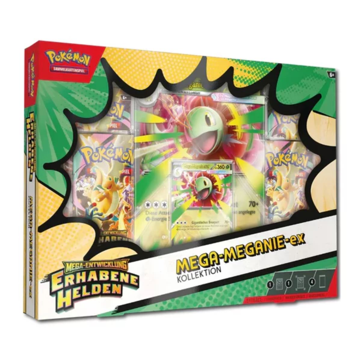 Pokémon Erhabene Helden Mega-Meganie-EX Kollektion Deutsch