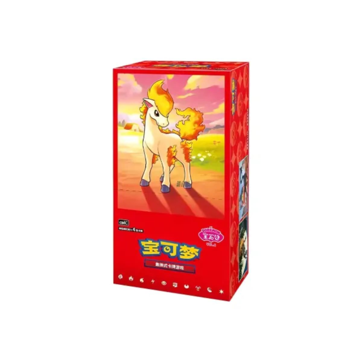 Pokémon Gem Pack Vol. 4 CBB4C Display Chinesisch