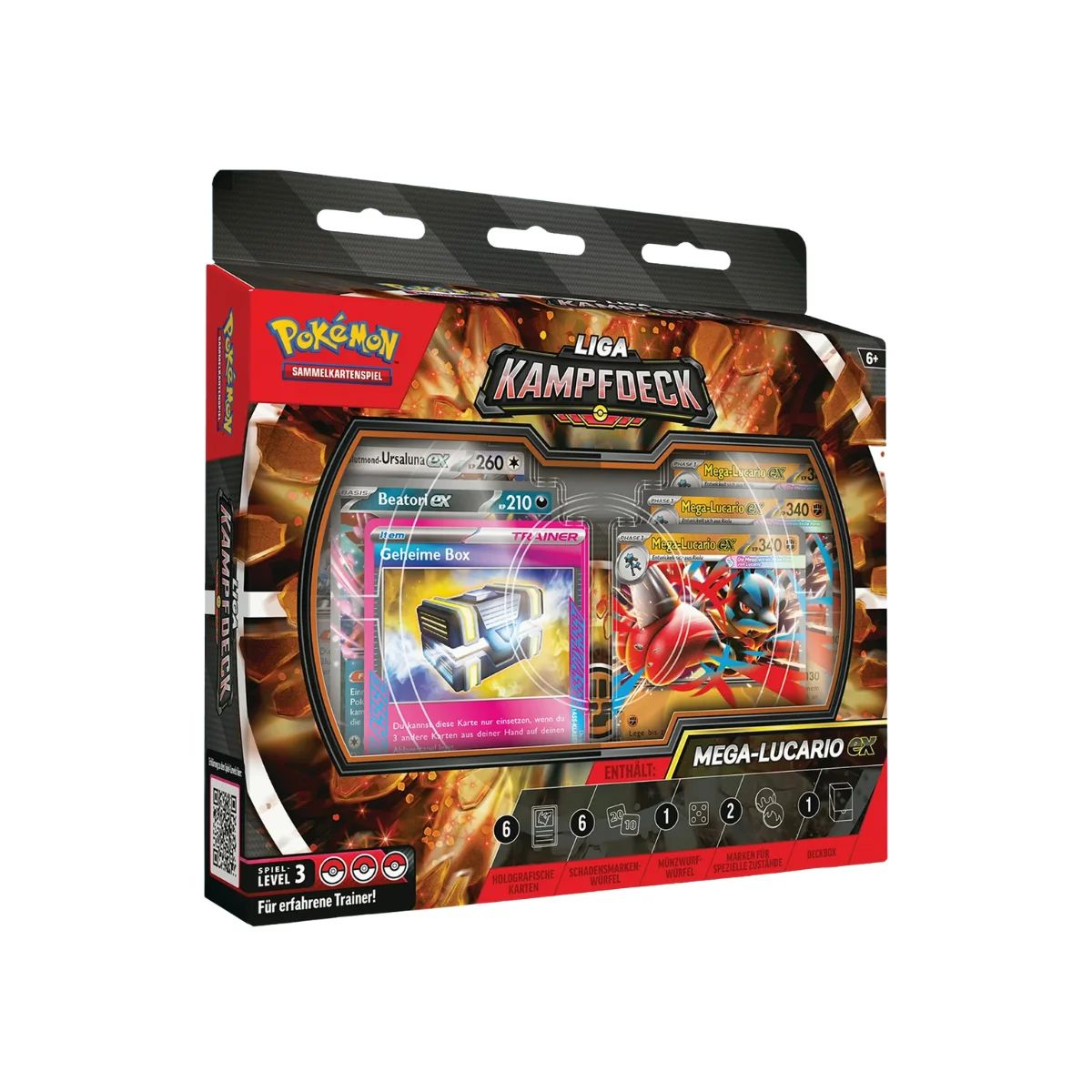 Pokémon League Battle Deck Mega Lucario EX Deutsch