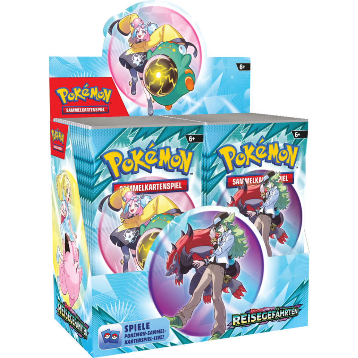 Pokémon Reisegefährten Booster Display Deutsch