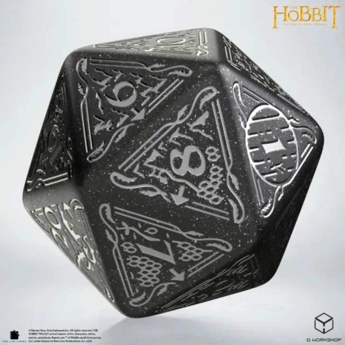 Q-Workshop  Umbral TCG Jumbo Die The Hobbit Spindown D20