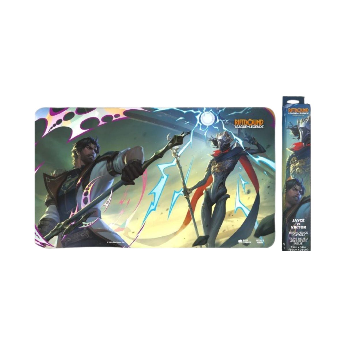 Riftbound Vendetta Playmat Jayce vs Viktor