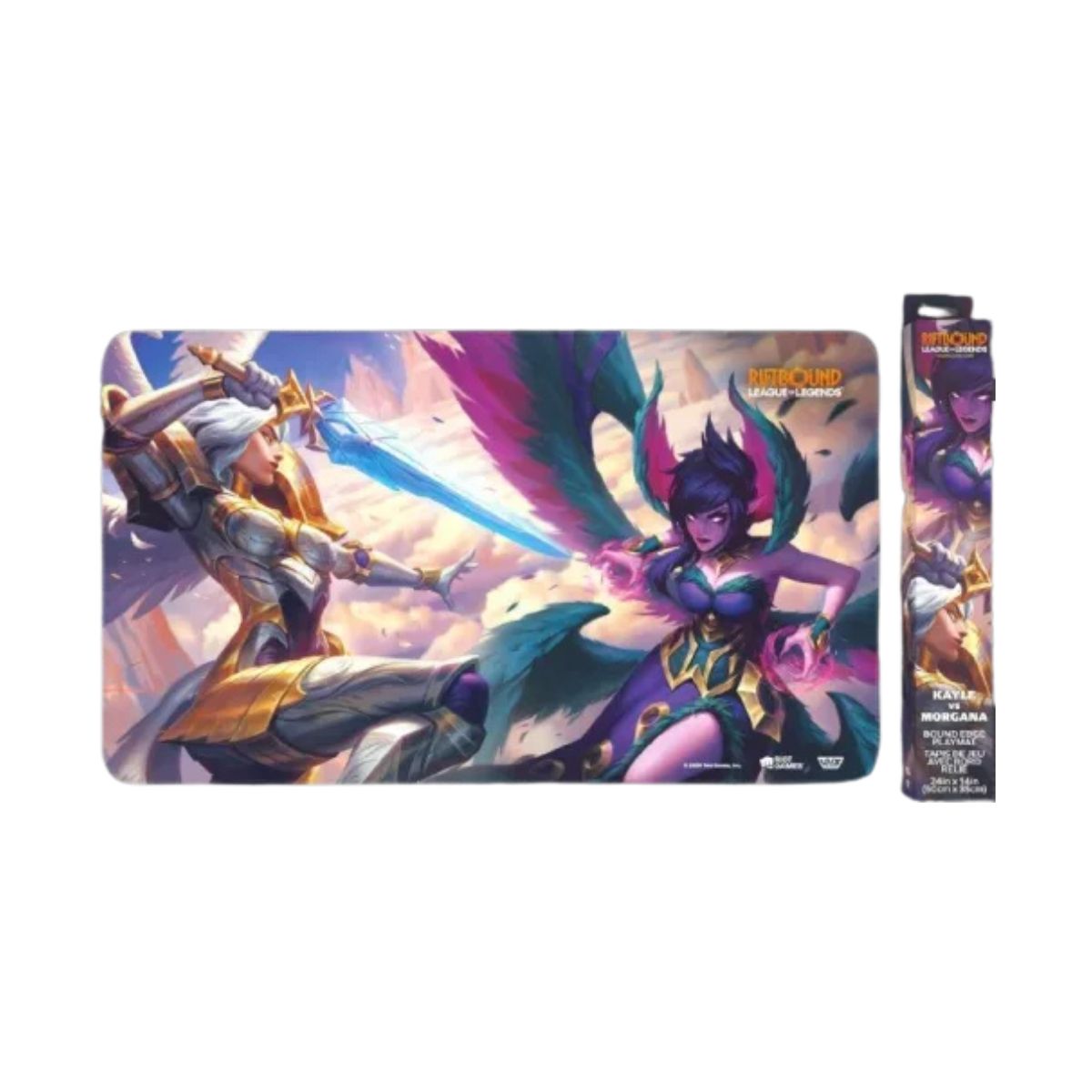 Riftbound Vendetta Playmat Kayle vs Morgana