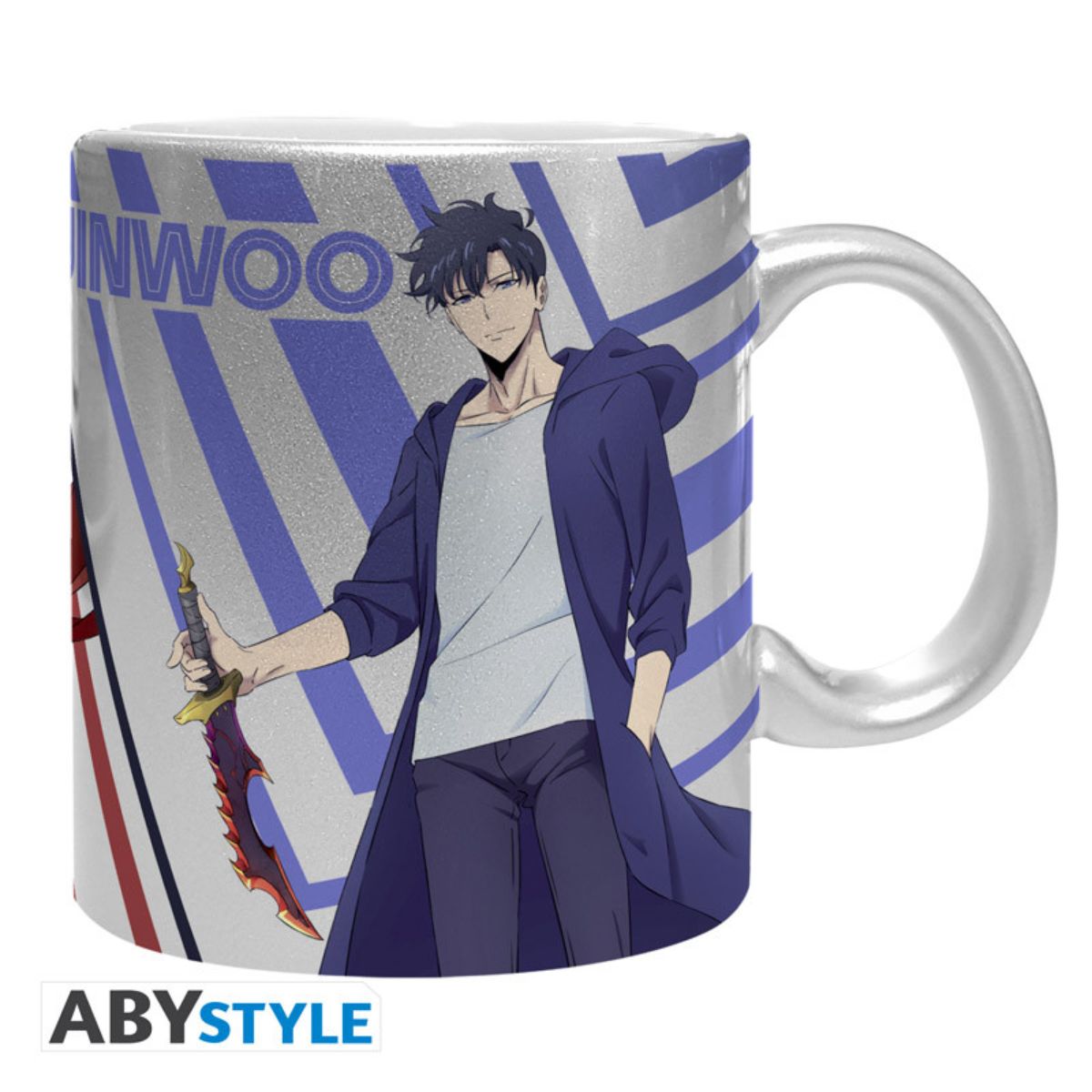 Solo Leveling Tasse 320 ml Jinwoo & Igris Subli Silver