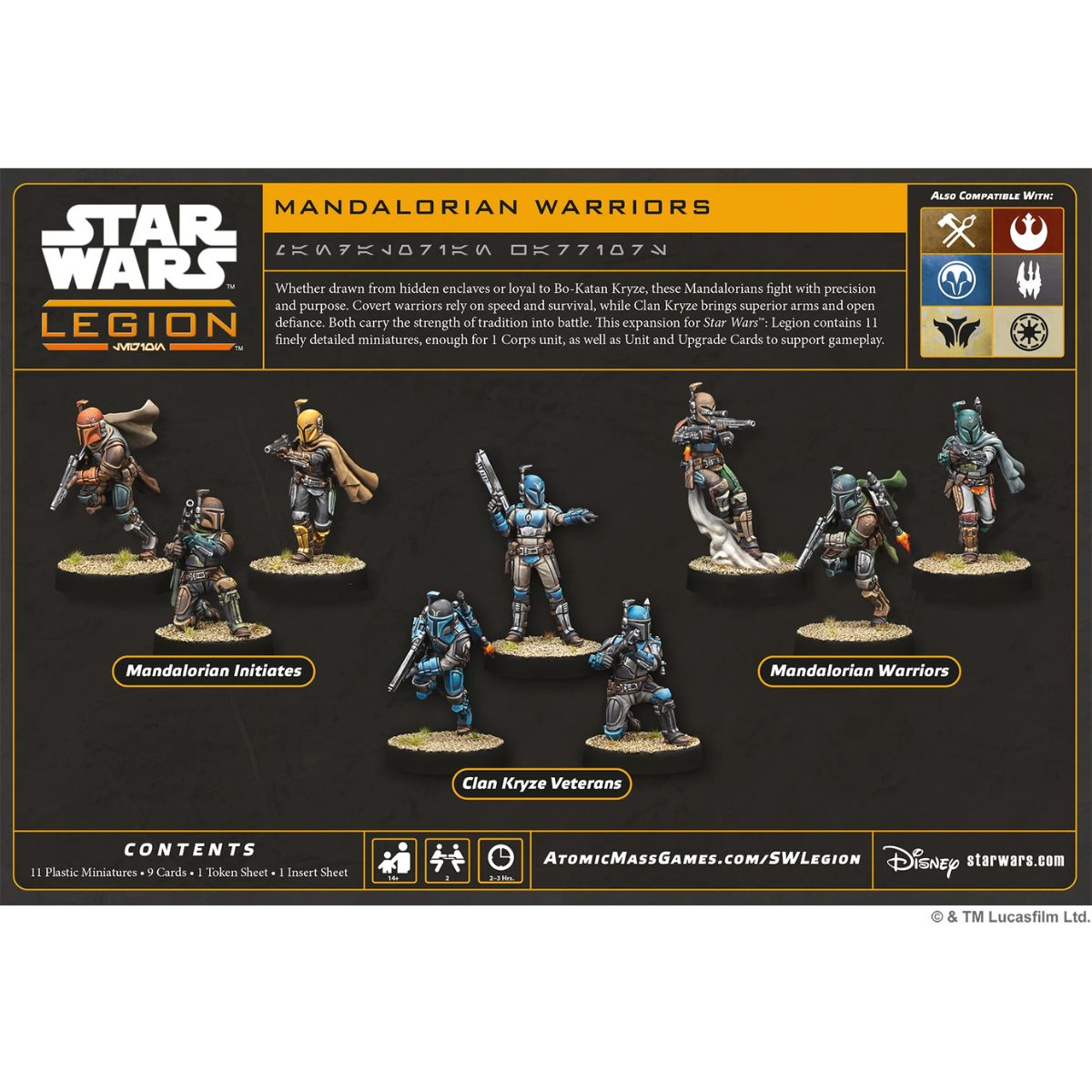 Star Wars Legion Mandalorian Warriors