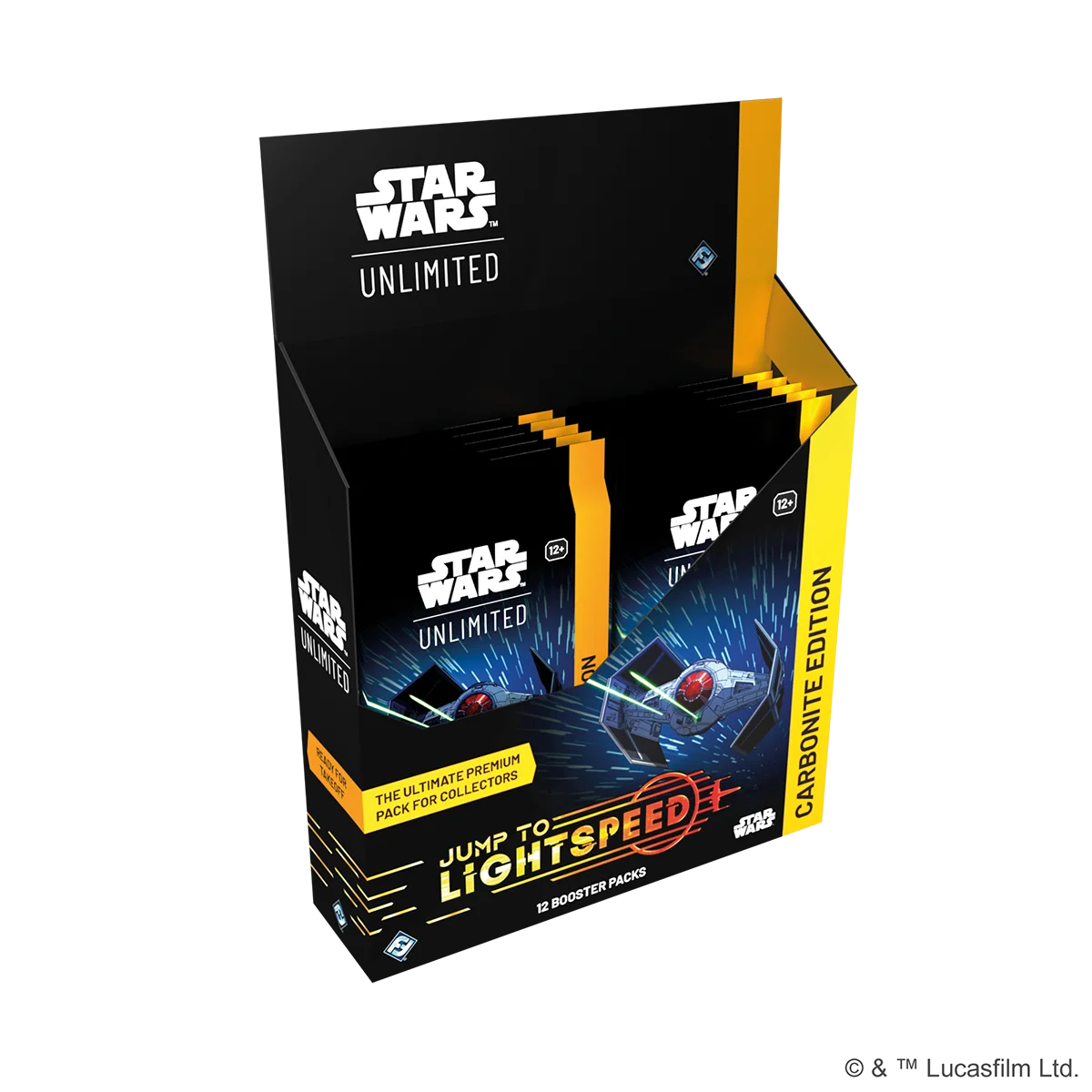Star Wars: Unlimited Jump to Lightspeed Booster Display Carbonite Edition Englisch