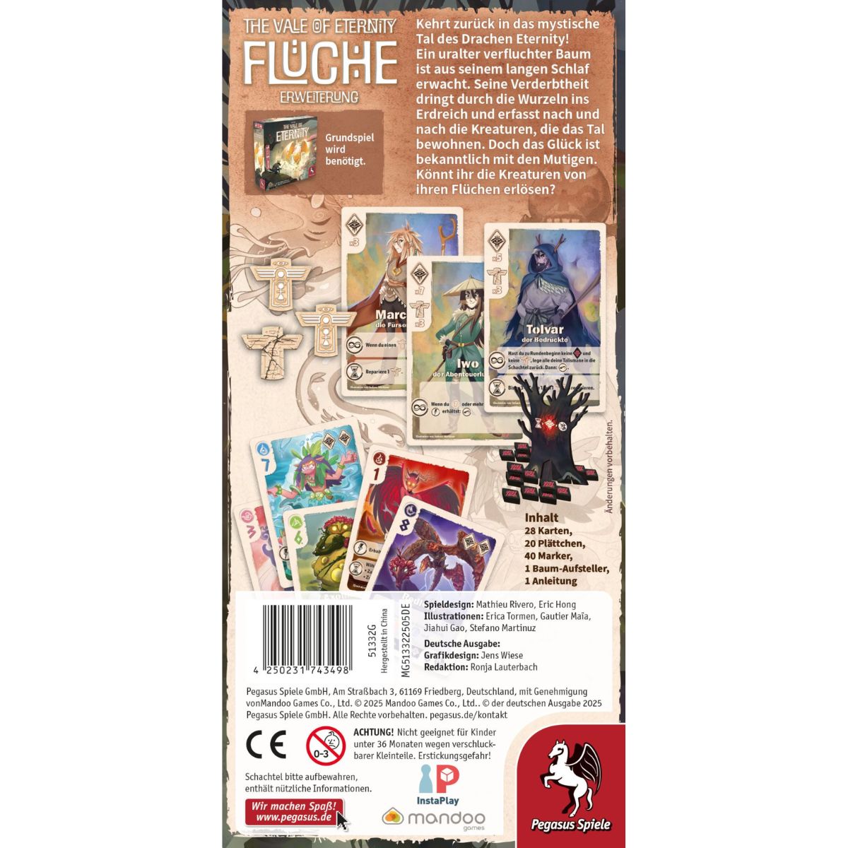 The Vale of Eternity: Flüche [Erweiterung]