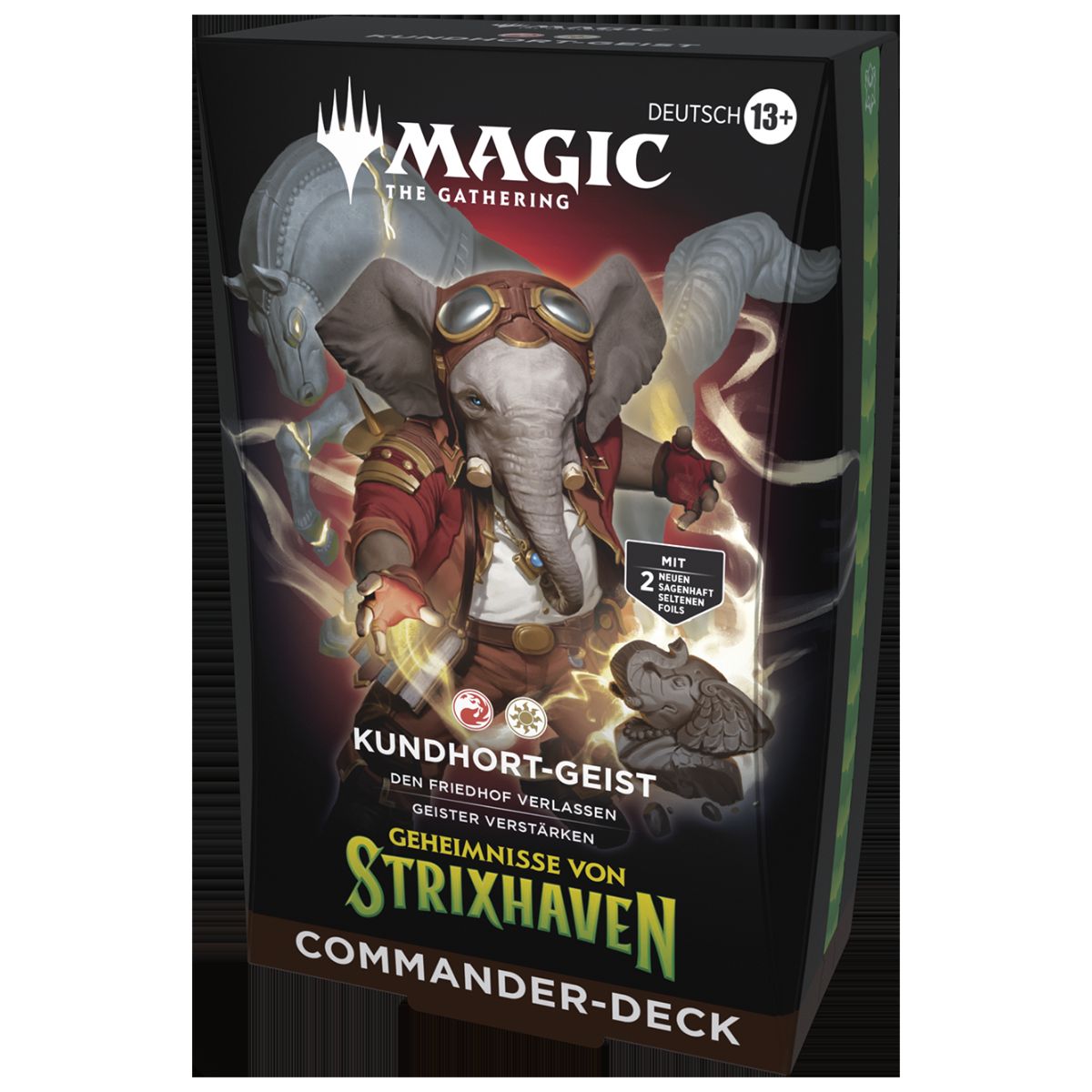 Magic: The Gathering Geheimnisse von Strixhaven Kundhort-Geist Commander Deck Deutsch
