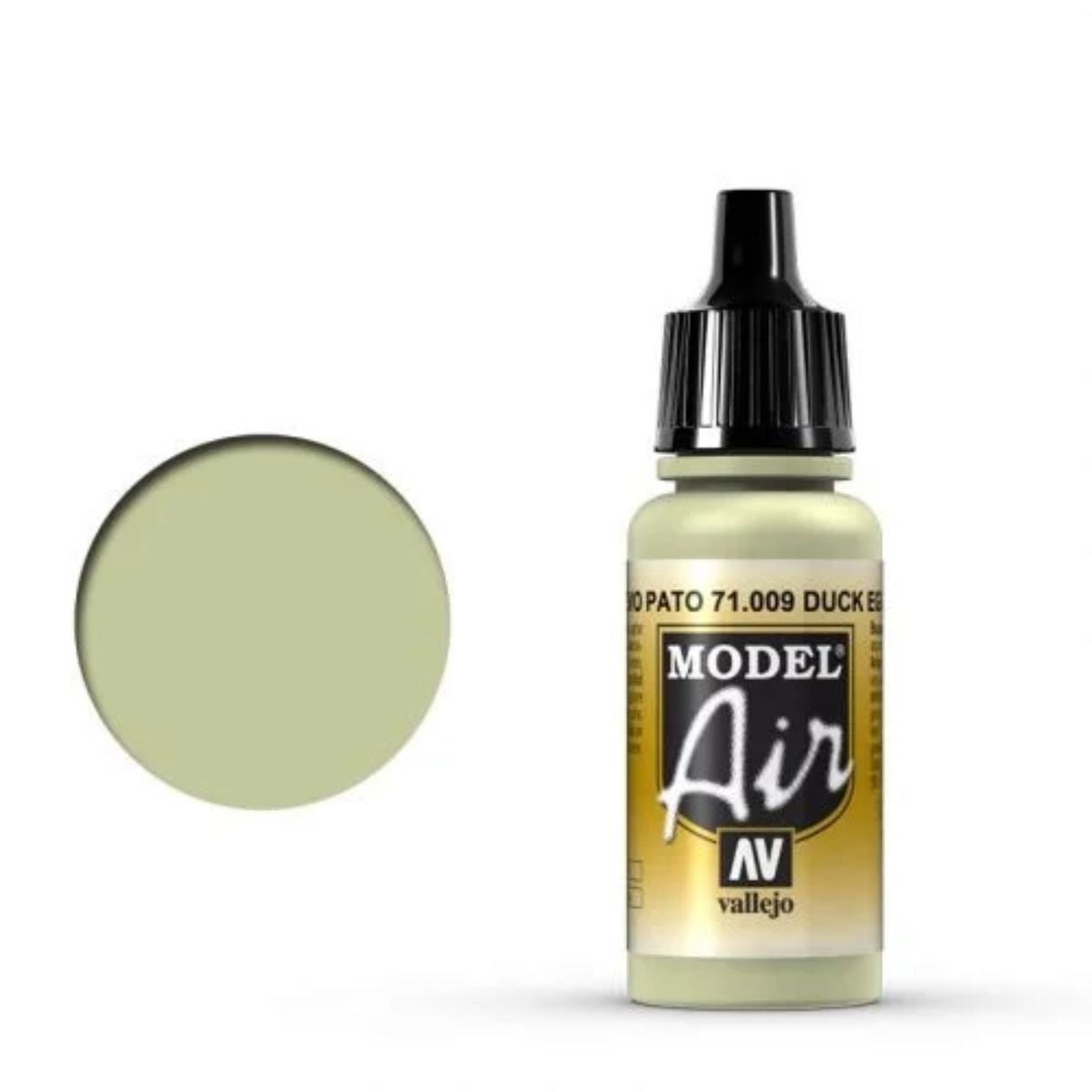 Vallejo Model Air 009 Eau de Nil "D.E. Green" (17 ml)