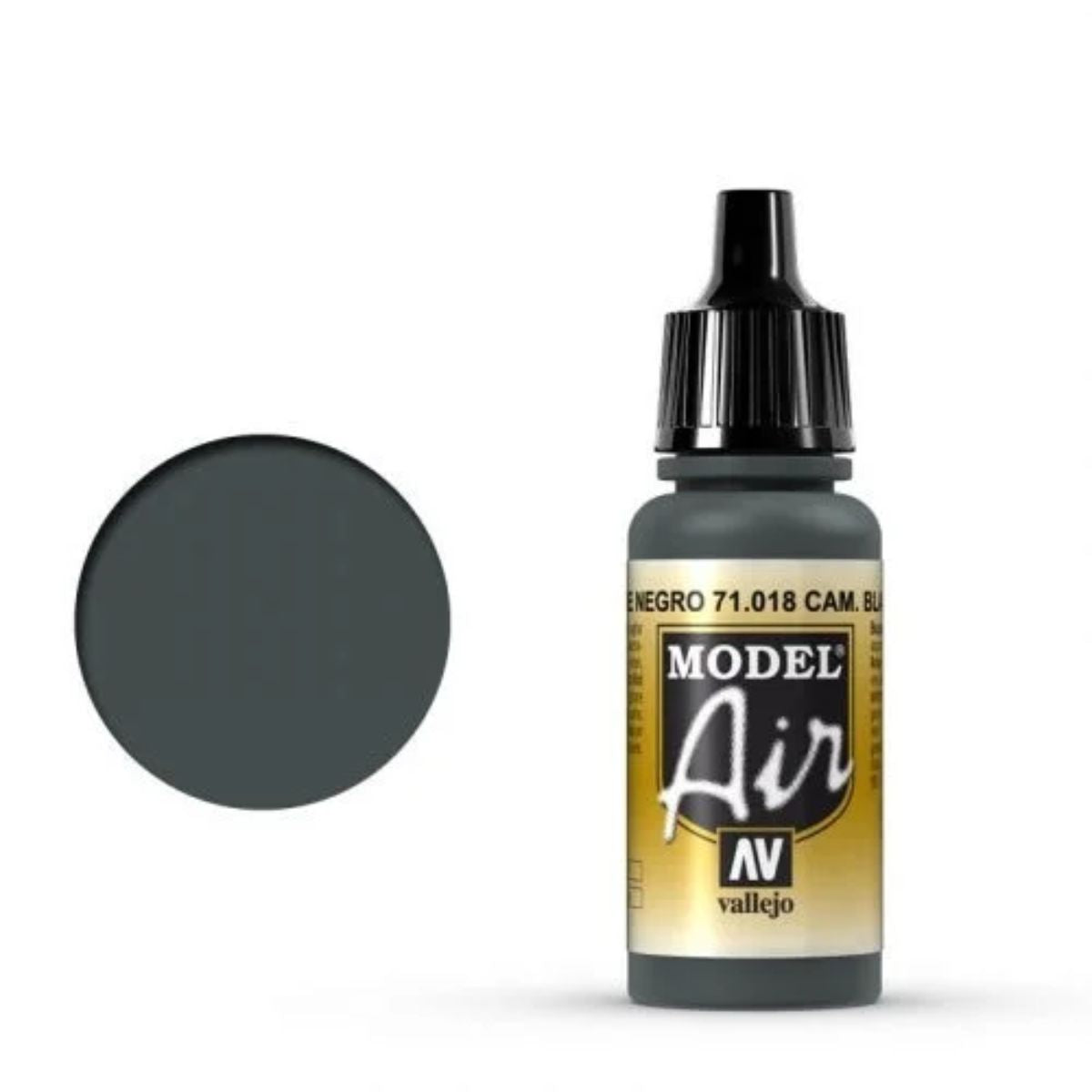 Vallejo Model Air 018 Camouflage Black Green (17 ml)