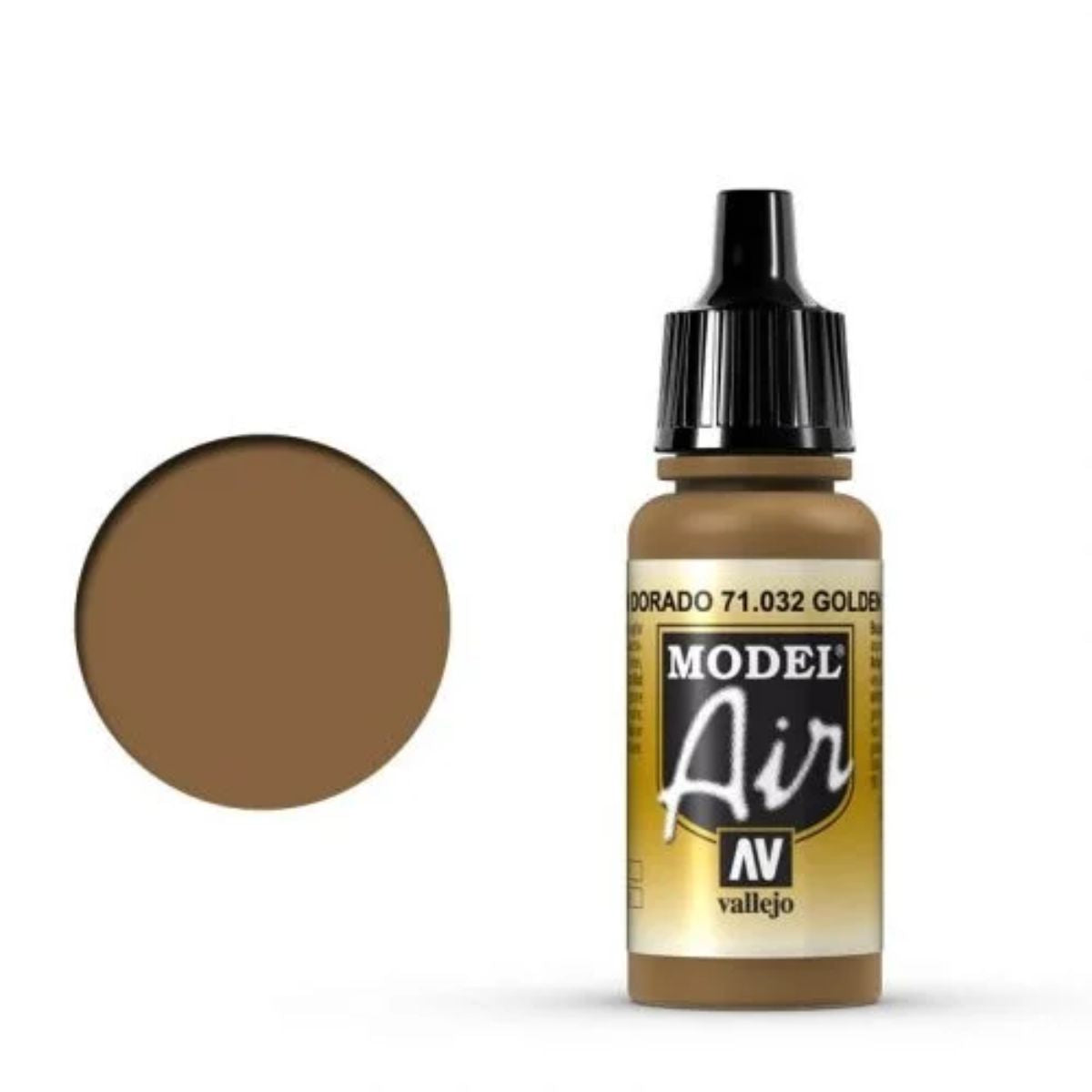 Vallejo Model Air 032 Golden Brown (17 ml)