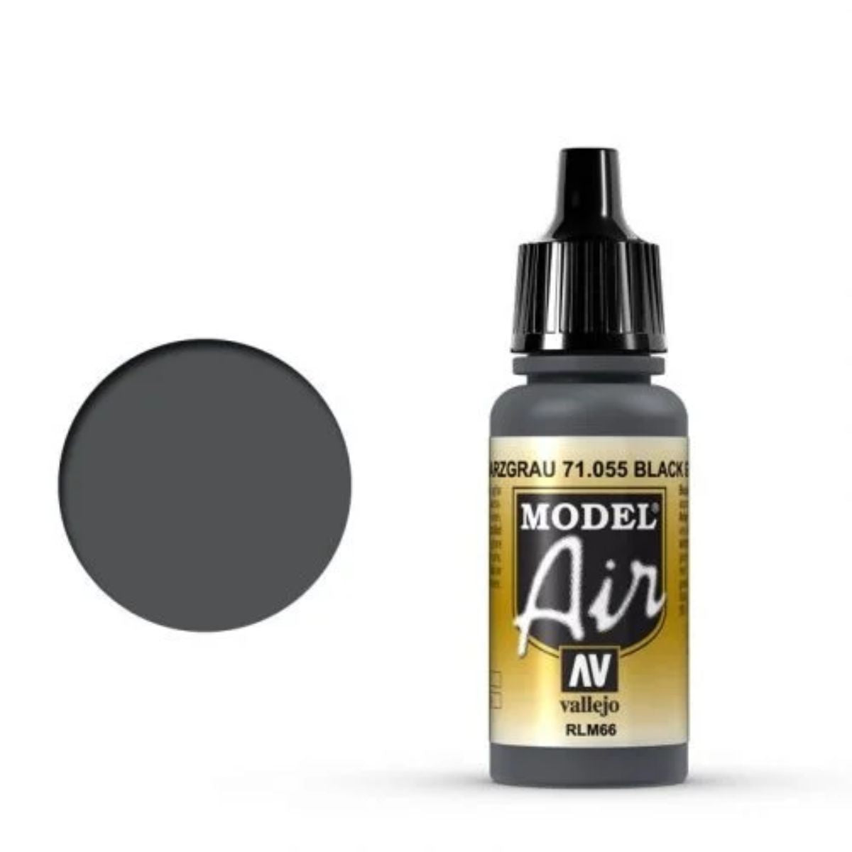 Vallejo Model Air 055 Black Grey (17 ml)