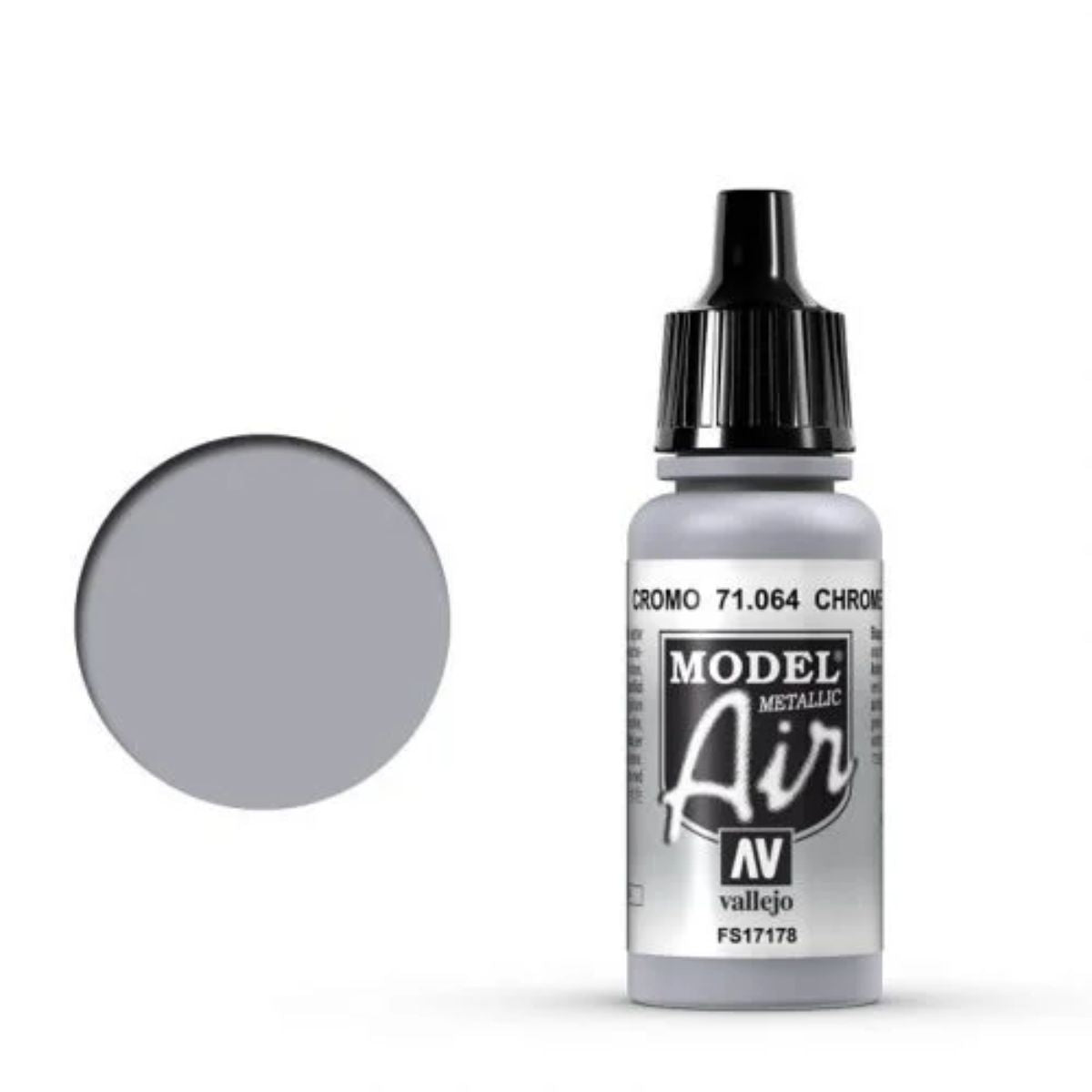 Vallejo Model Air 064 Chrome (17 ml)