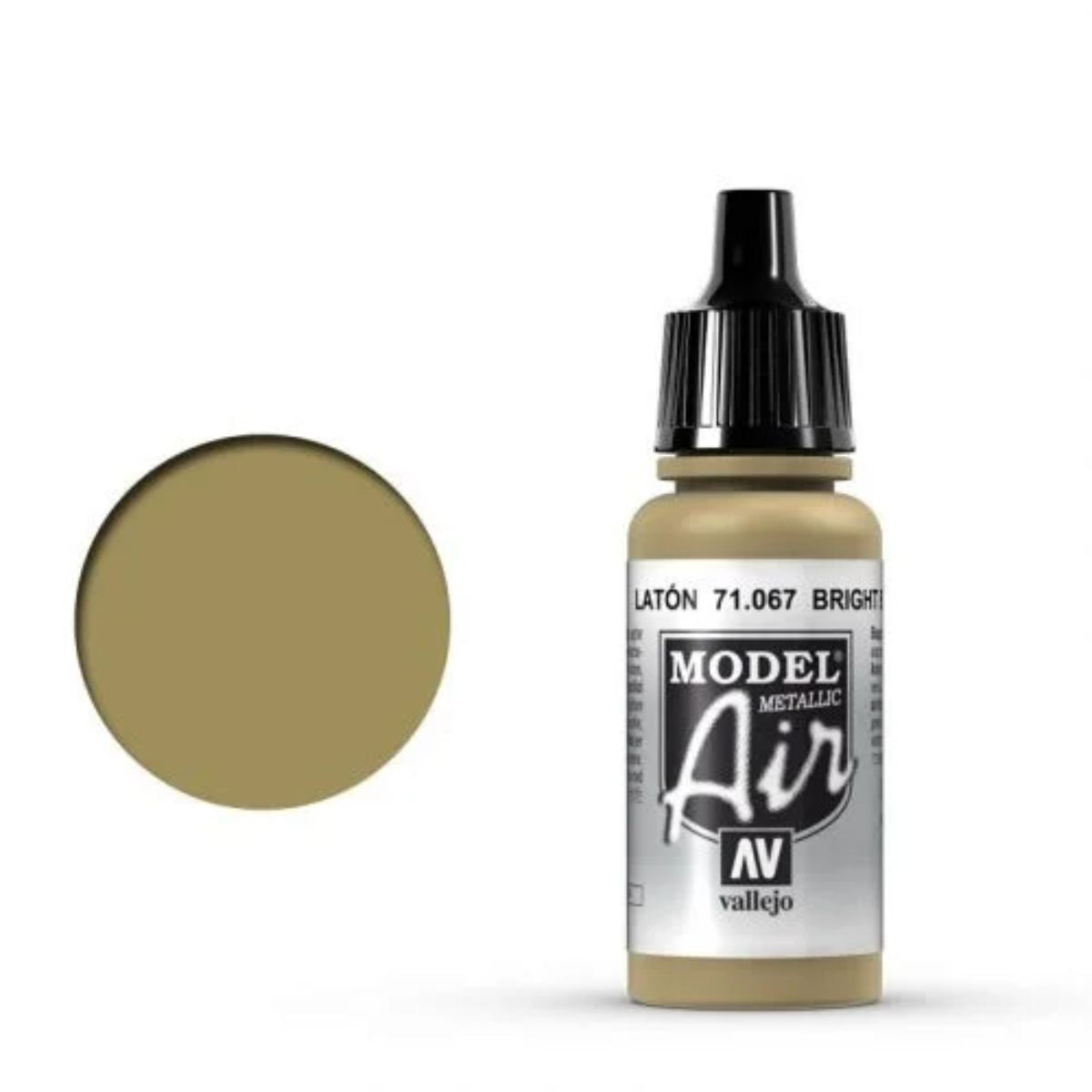 Vallejo Model Air 067 Bright Brass (17 ml)