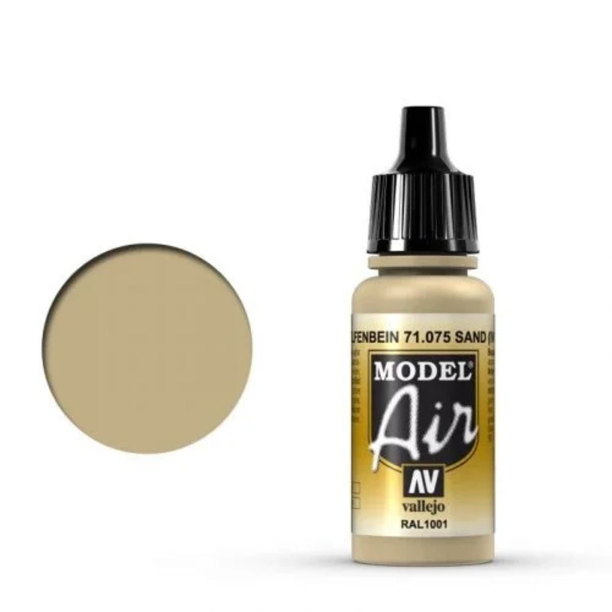 Vallejo Model Air 075 Ivory (17 ml)