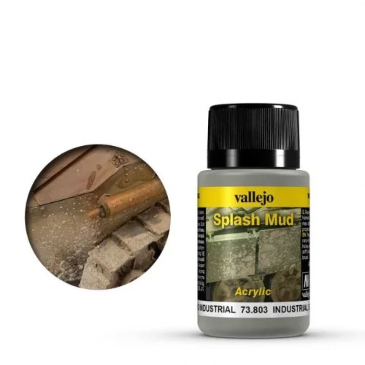 Vallejo Weathering Effects Splash Mud Industrial 40 ml