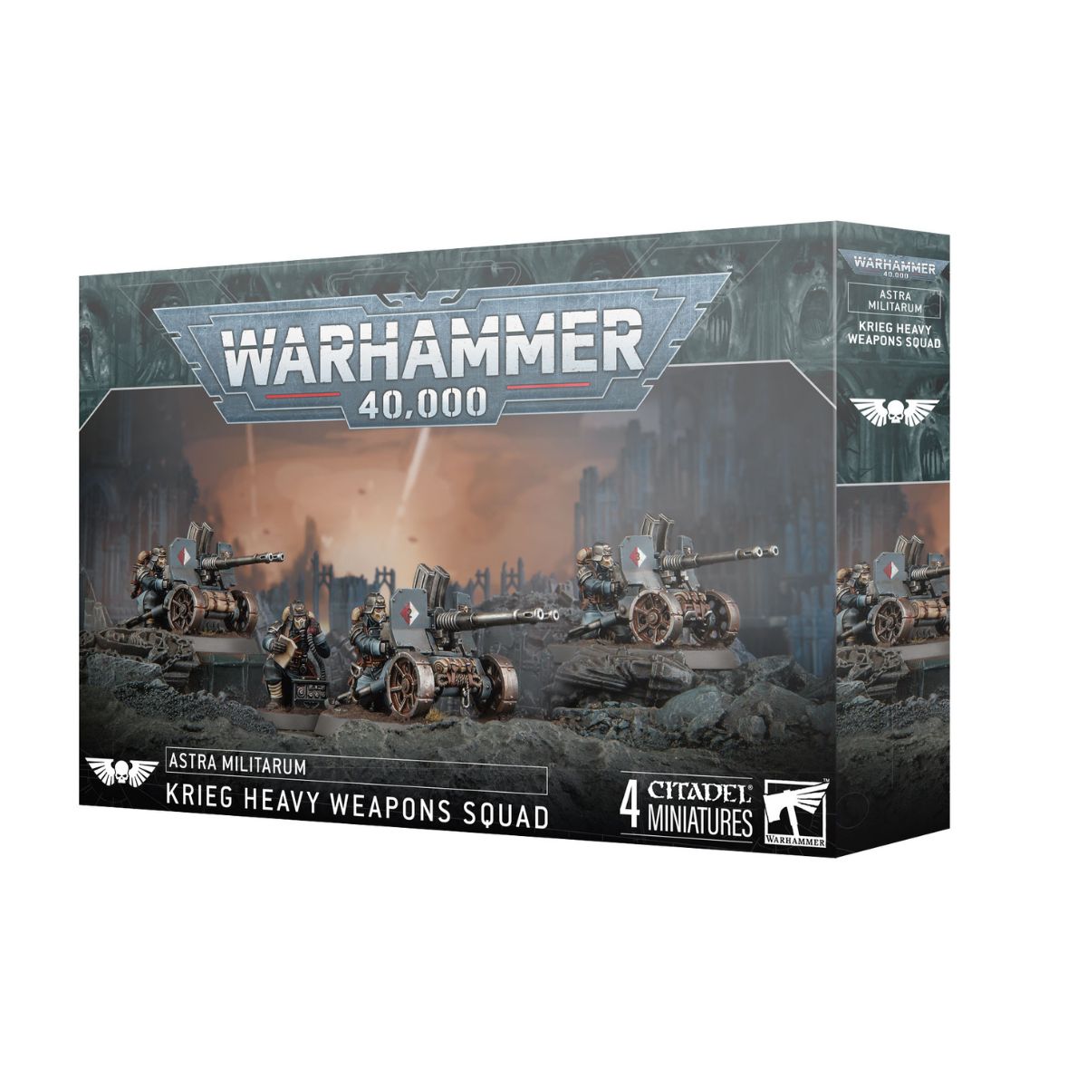 Warhammer 40.000 Astra Militarum Krieg Heavy Weapons Squad