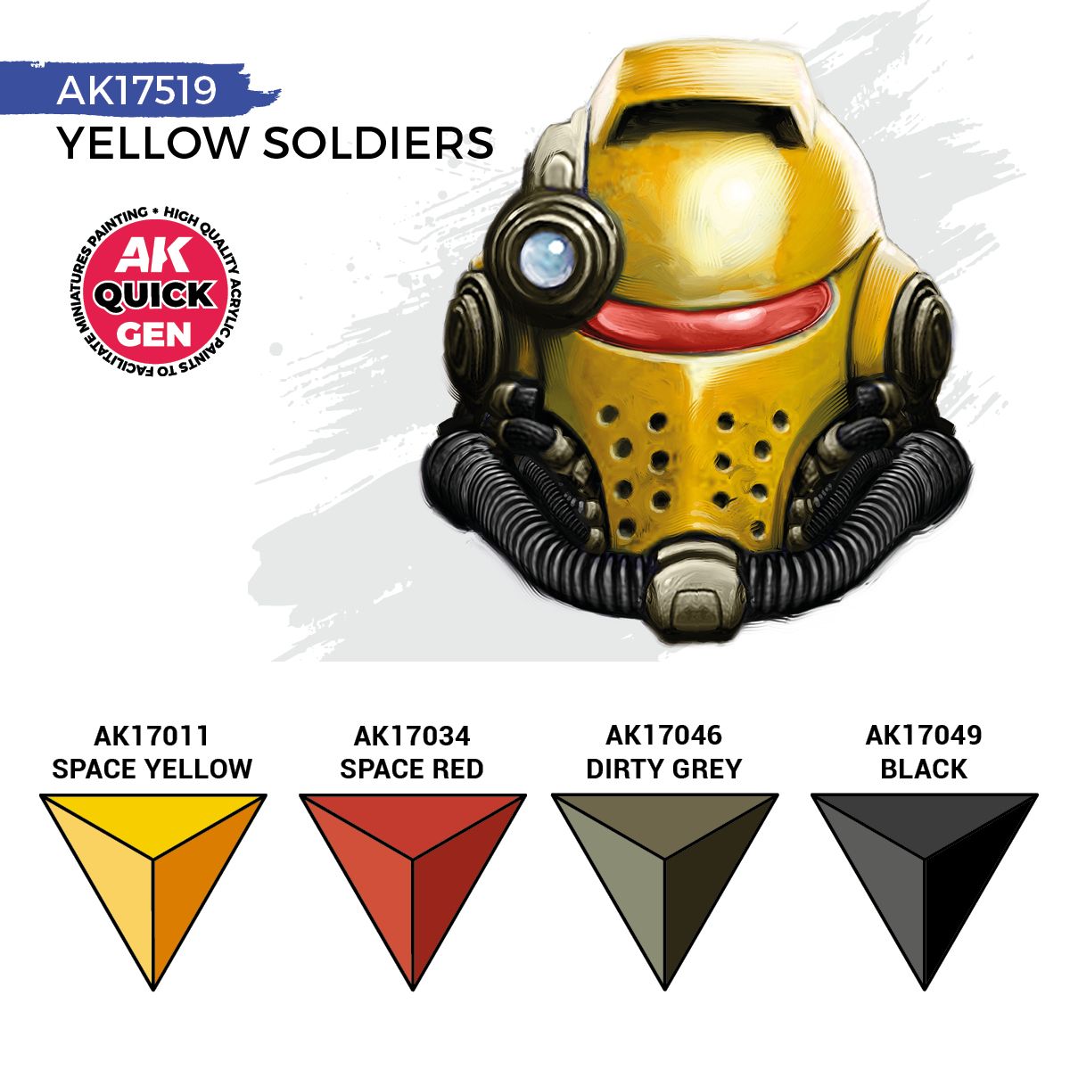 AK Interactive QUICK GEN Yellow Soldiers Set