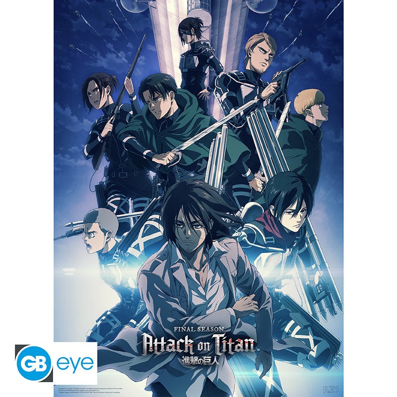 Attack on Titan - Set 2 Posters Chibi 52x38 - Set 2