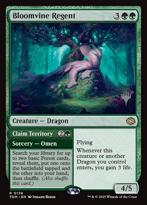 Bloomvine Regent // Claim Territory - Back Face
