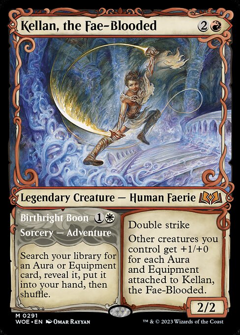 Kellan, the Fae-Blooded // Birthright Boon - Back Face