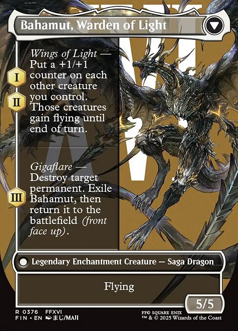 Dion, Bahamut's Dominant // Bahamut, Warden of Light - Back Face