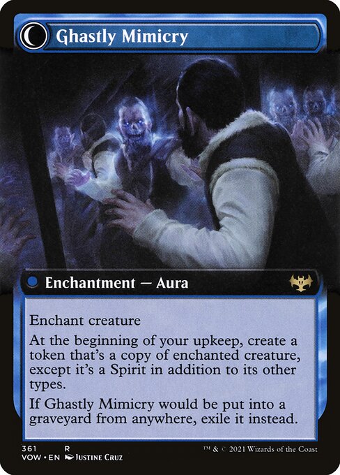 Mirrorhall Mimic // Ghastly Mimicry - Back Face