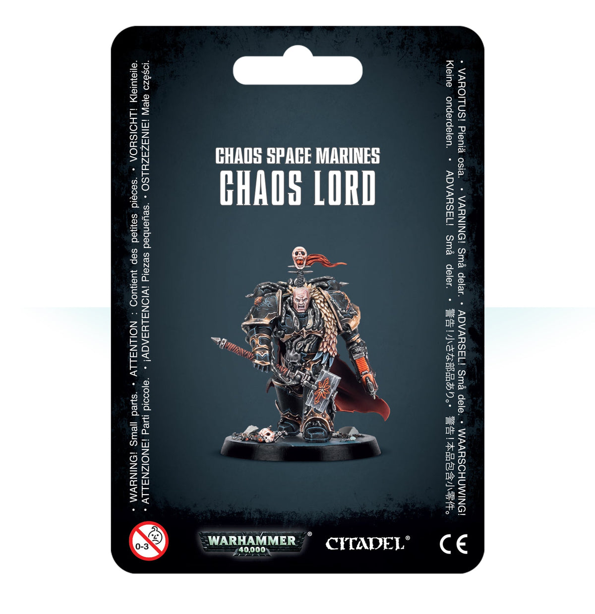 Warhammer 40.000 Chaos Space Marines Chaos Lord in Terminator Armour